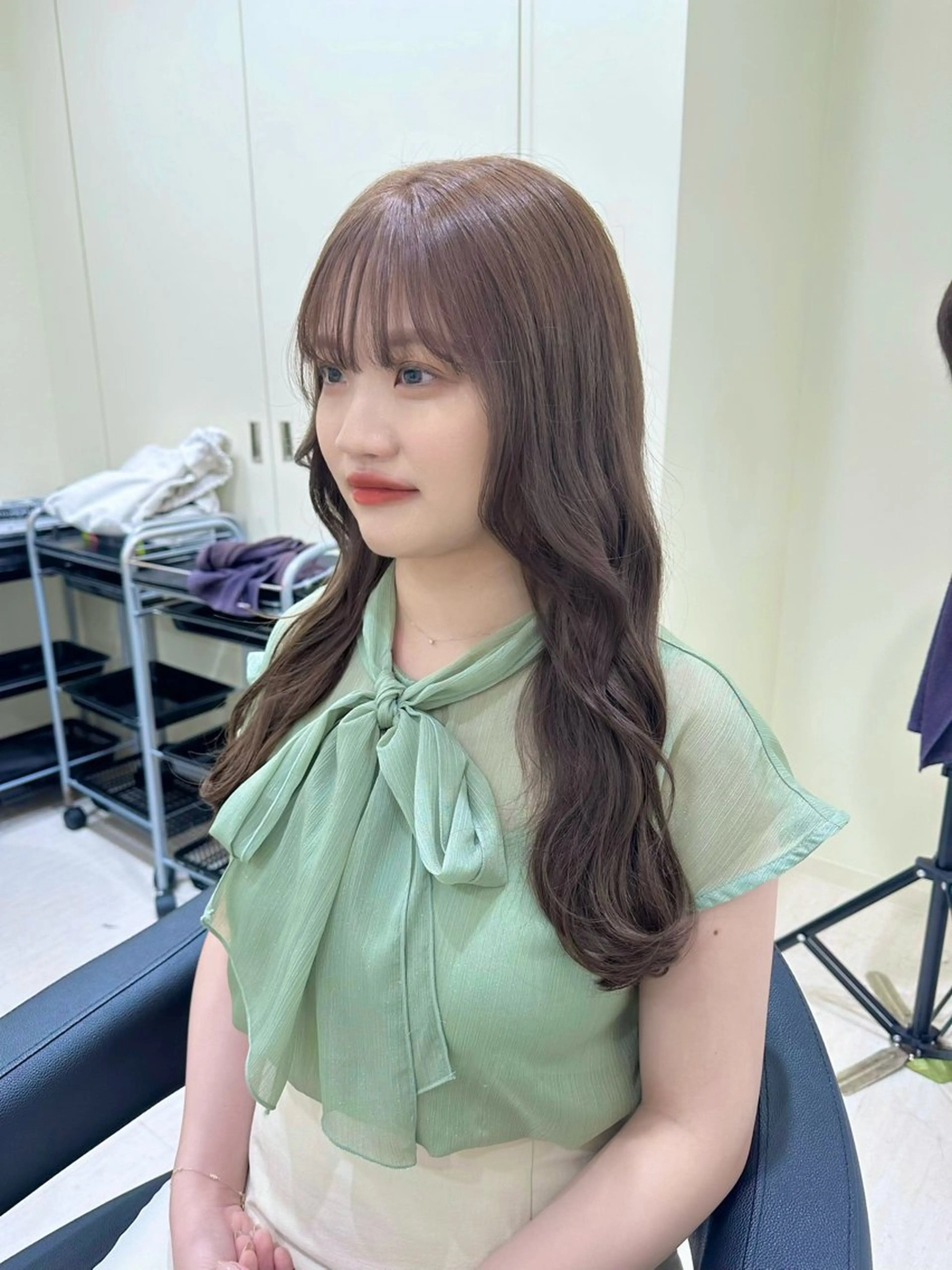 ロング カラー ヘアアレンジ 🎀 yuuka🎀のヘアスタイル