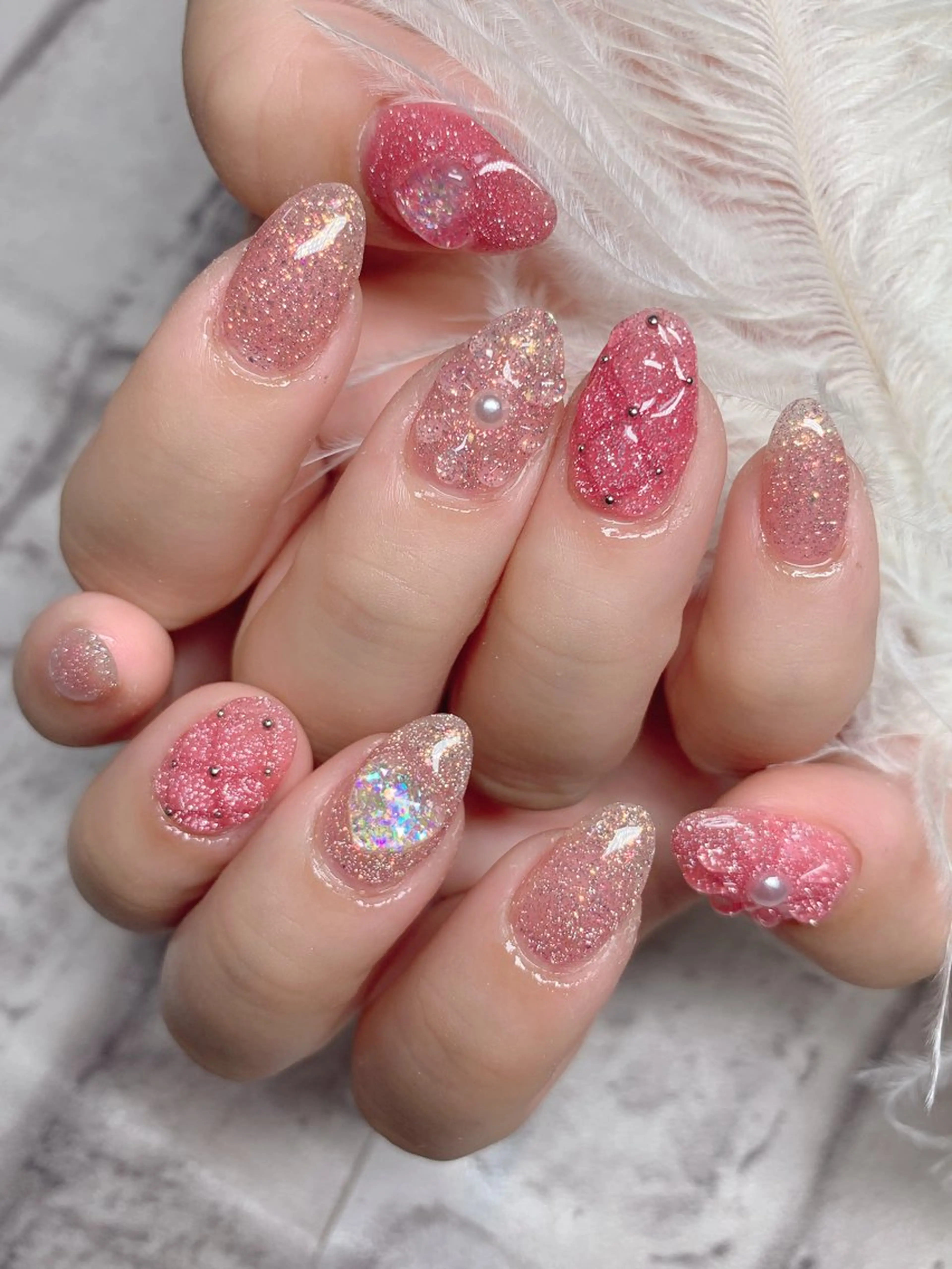 ネイル 💅ネイルハウス🏡 🎀TOMO🎀のネイルデザイン