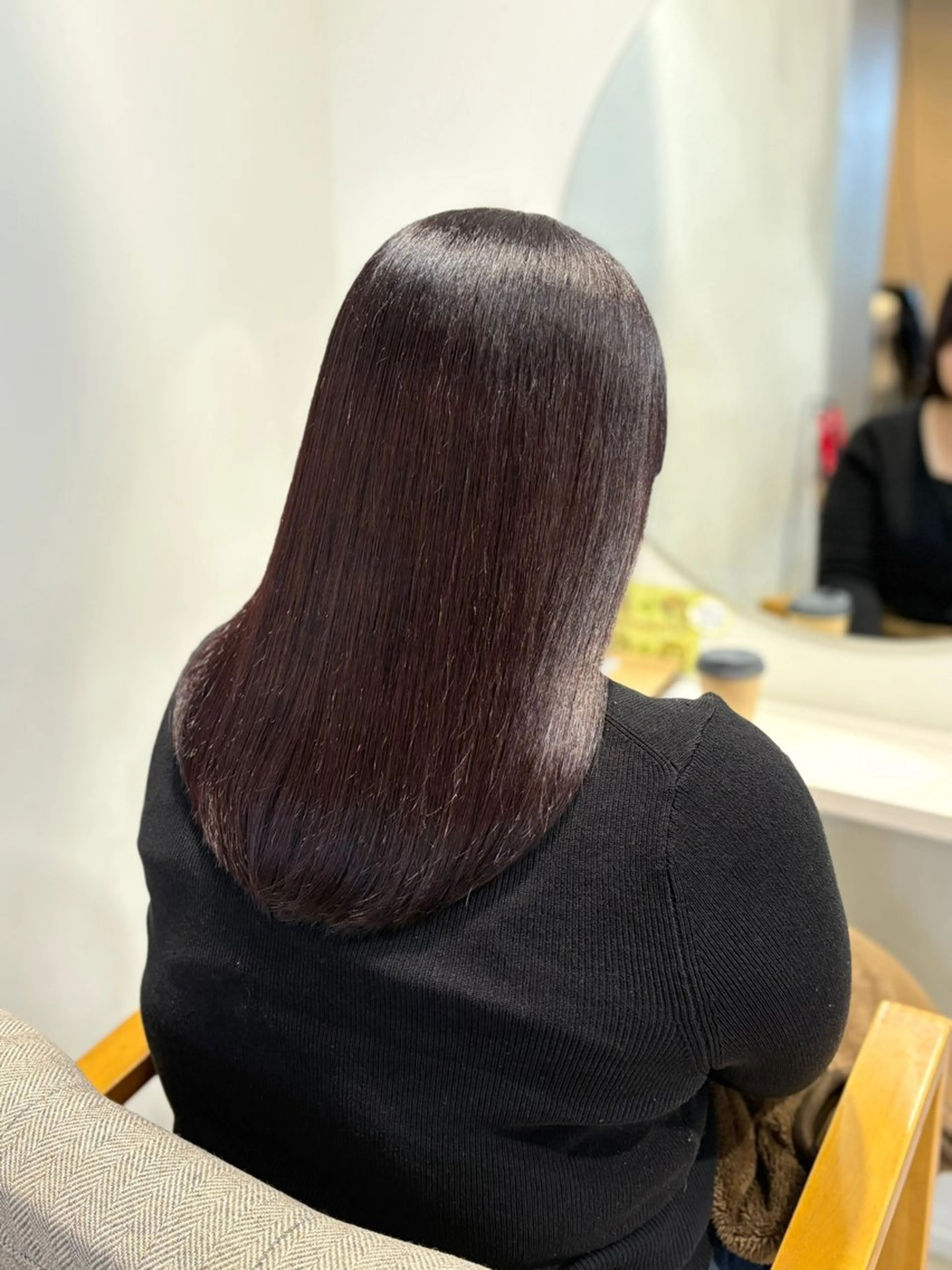 カラー ブラウンカラー 透明感ツヤカラー🫧 yuchikaのヘアスタイル