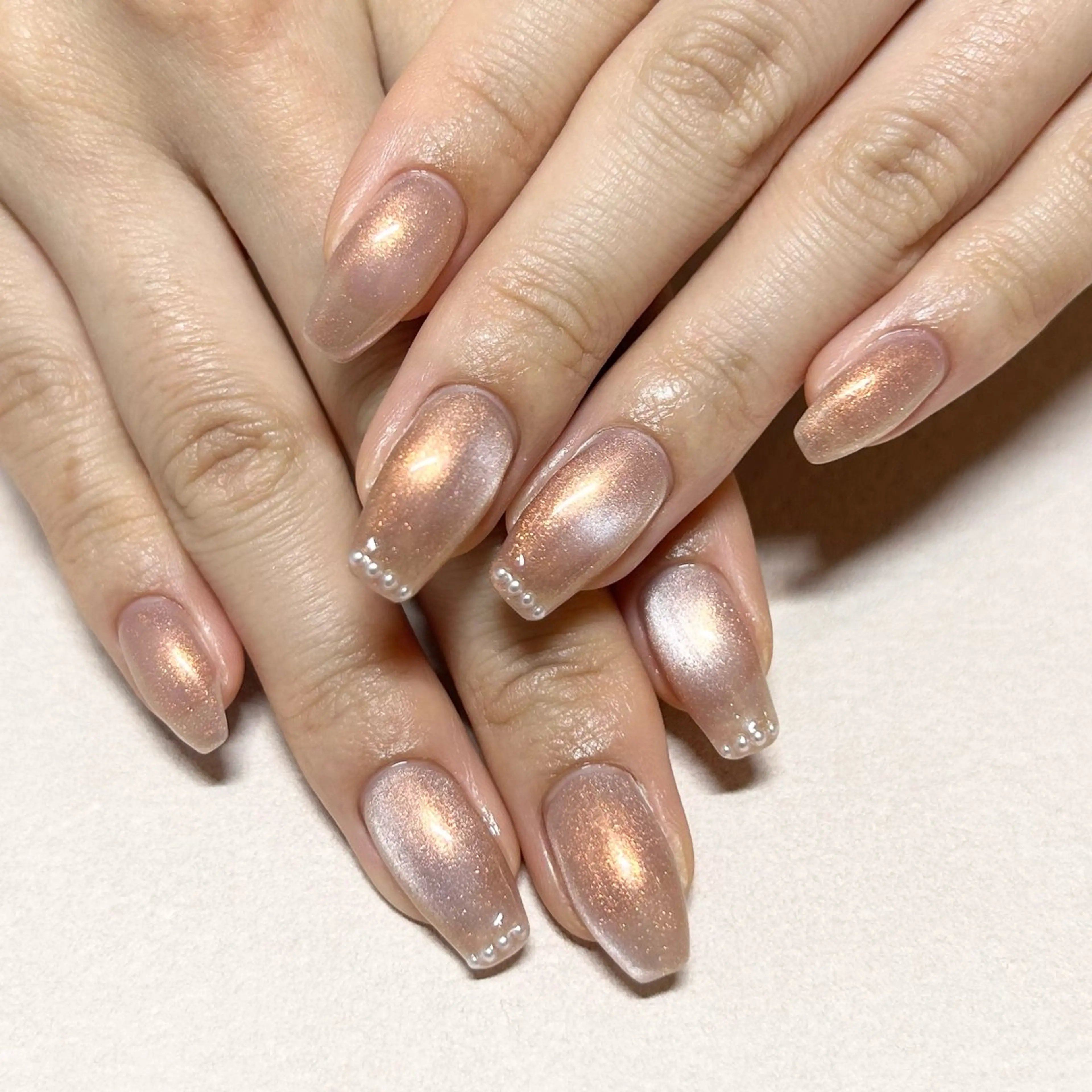 ネイル ハンドネイル ハンドケア she nail studio所属・パラジェル/スカルプ salonOerbaのネイルデザイン