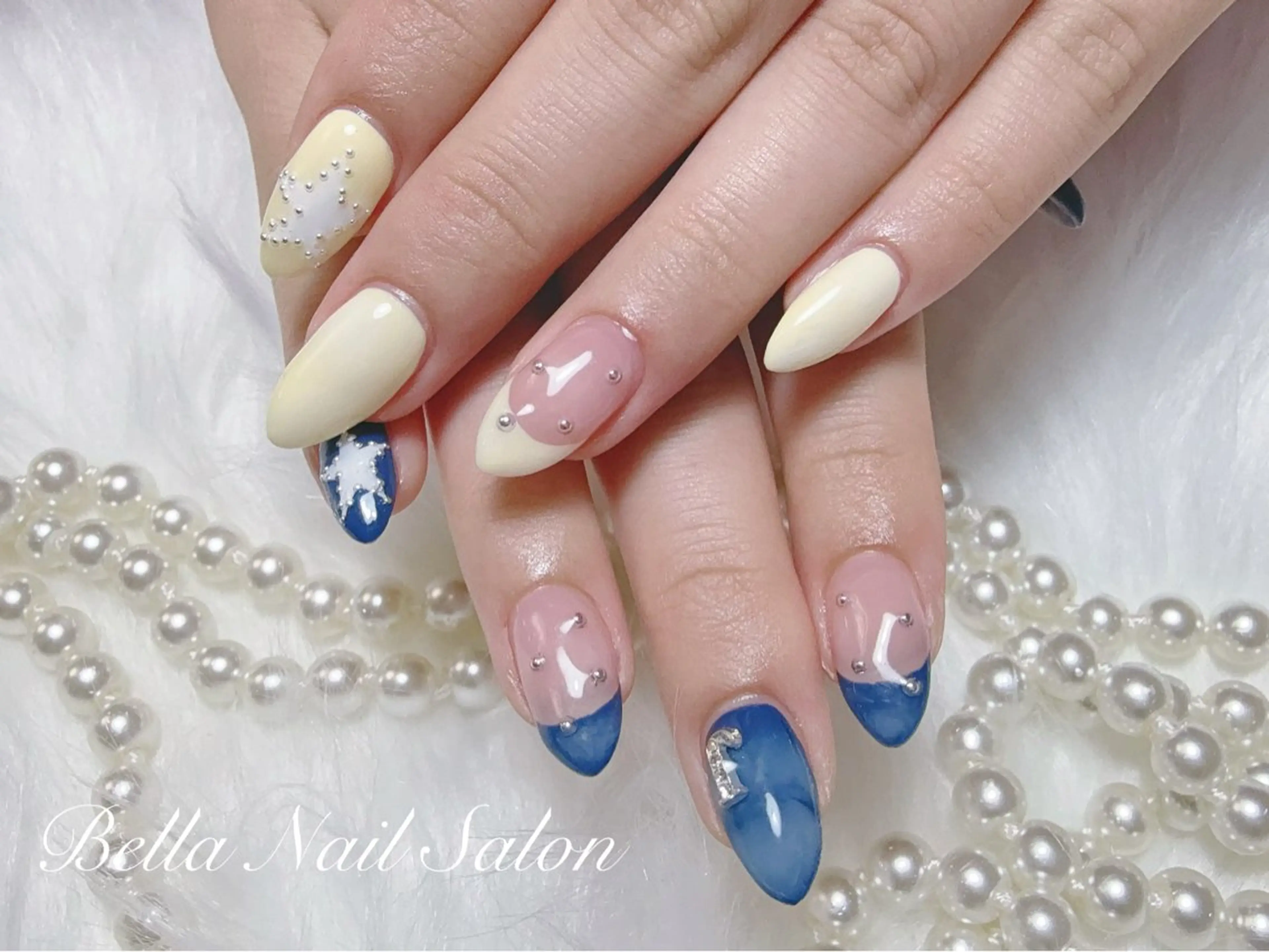 ネイル ハンドネイル Bella Nail Salonパラジェルのネイルデザイン