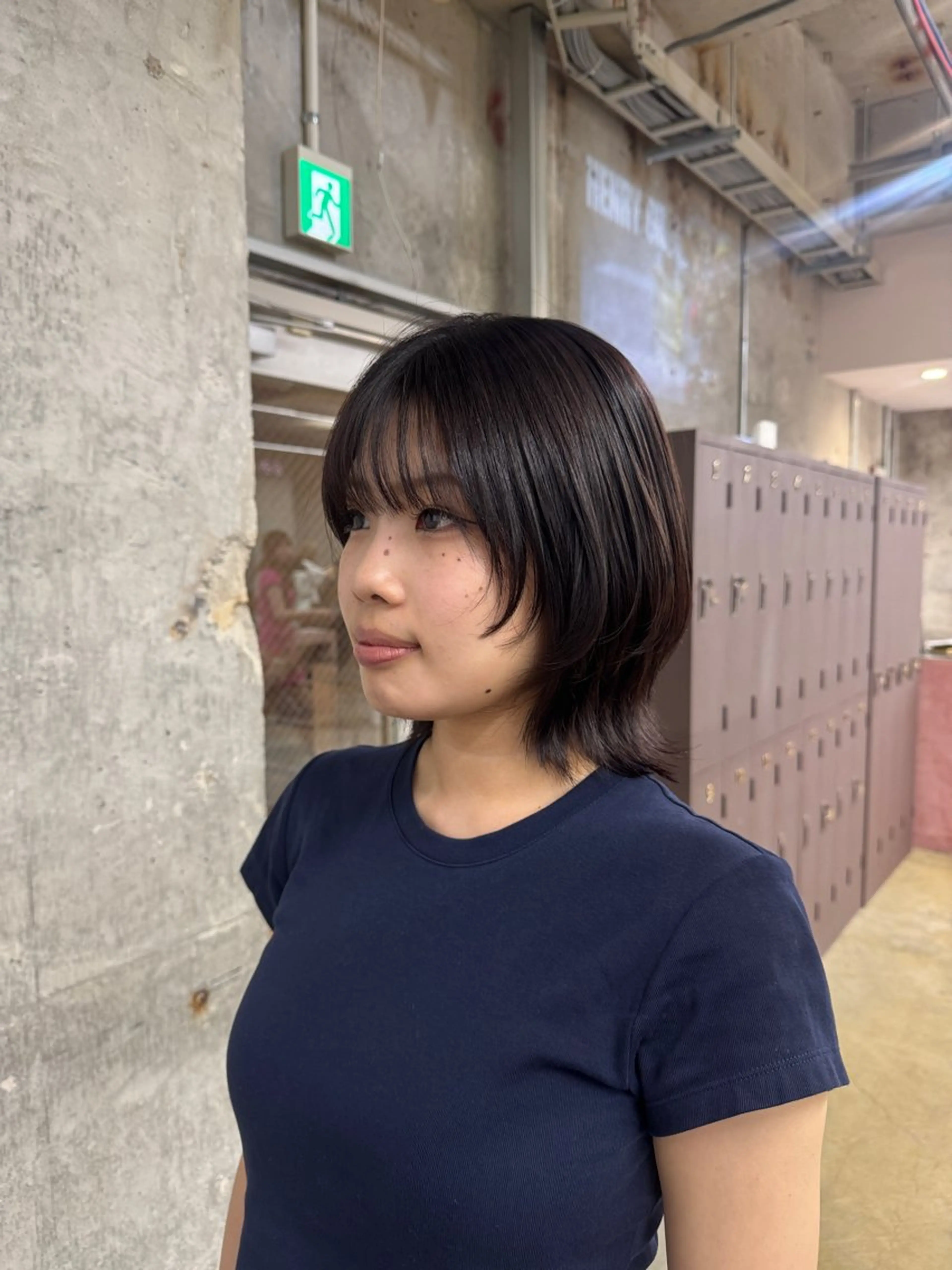 ミディアム カラー カット ヘアカラー トリートメント 森田遥奈/透明感カラ ー/似合わせカットのヘアスタイル