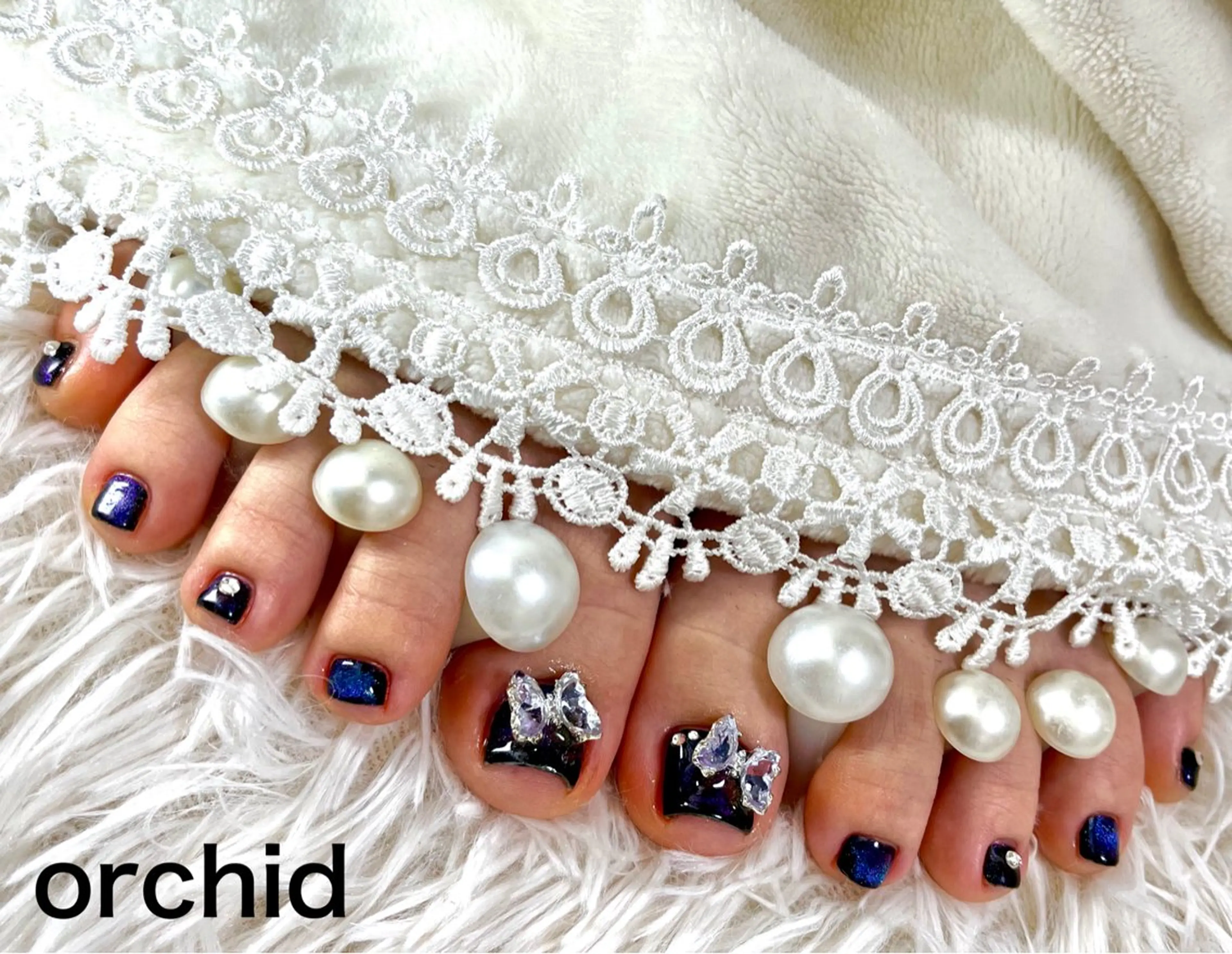 ネイル orchid ♡オーキッドのネイルデザイン