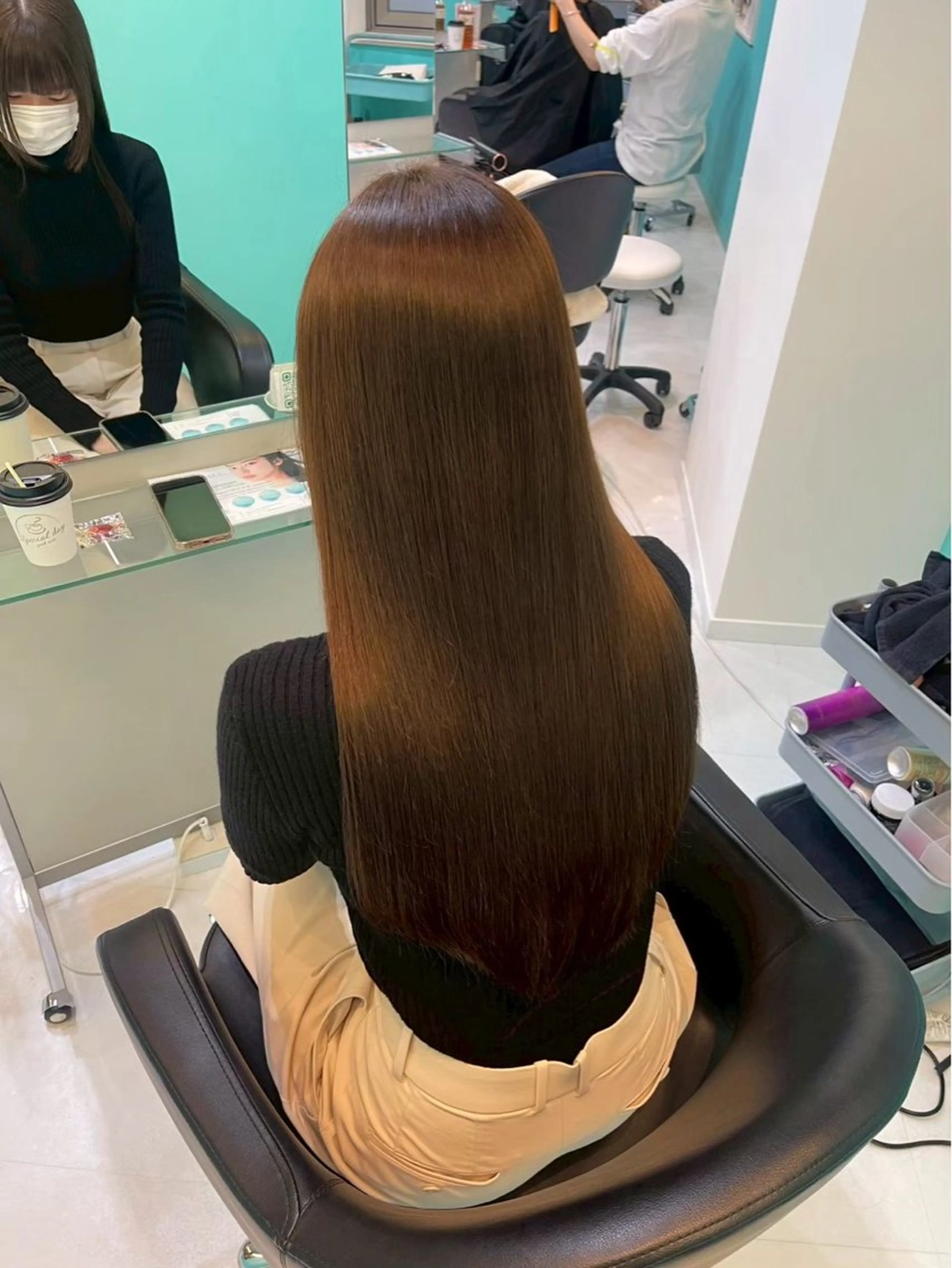 ロング 池袋西口🐰かな ヘアアレンジのヘアスタイル