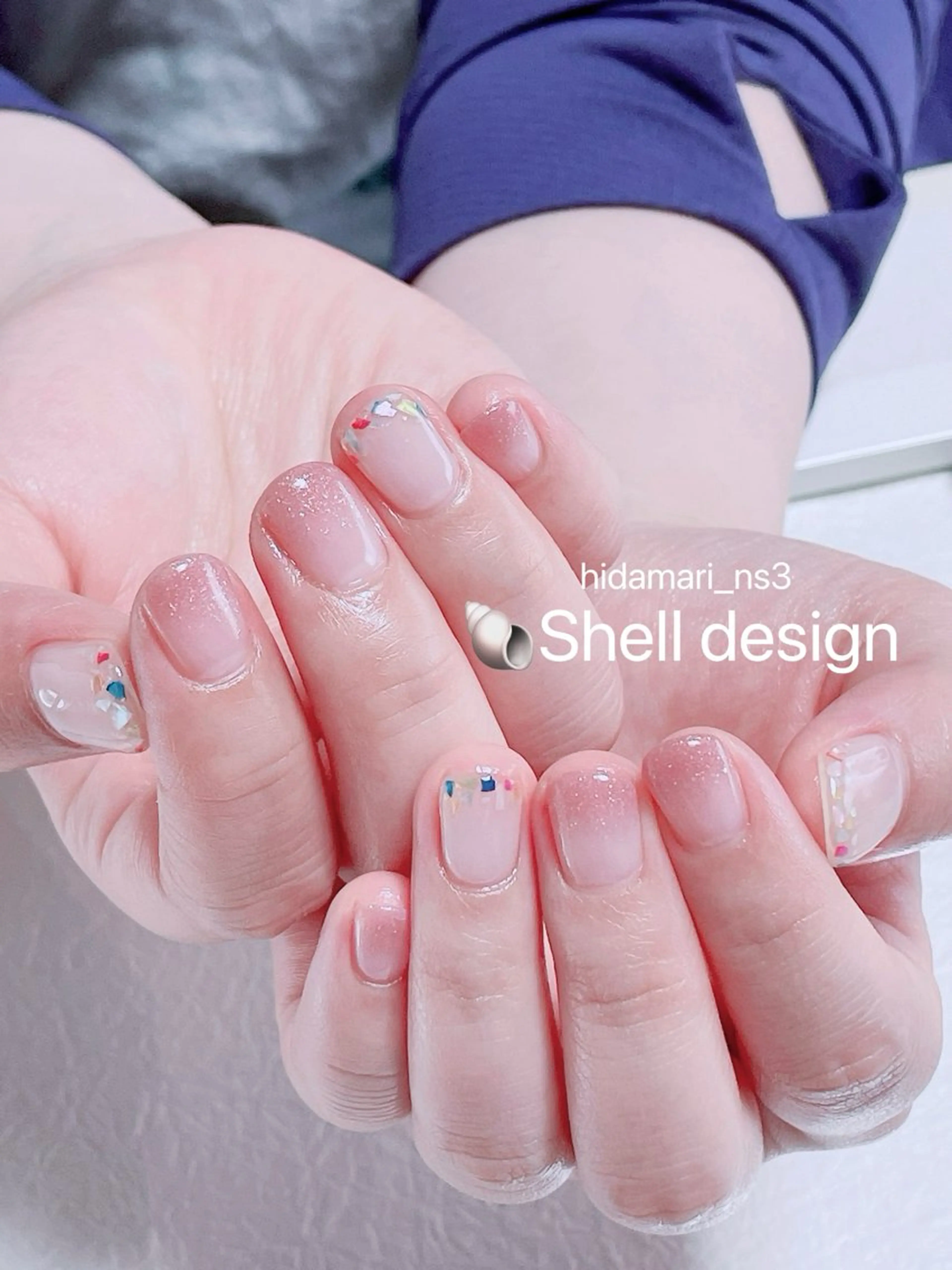 ネイル アートネイル フレンチネイル 持ち込み ハンドネイル NailSalon ひだまりのネイルデザイン