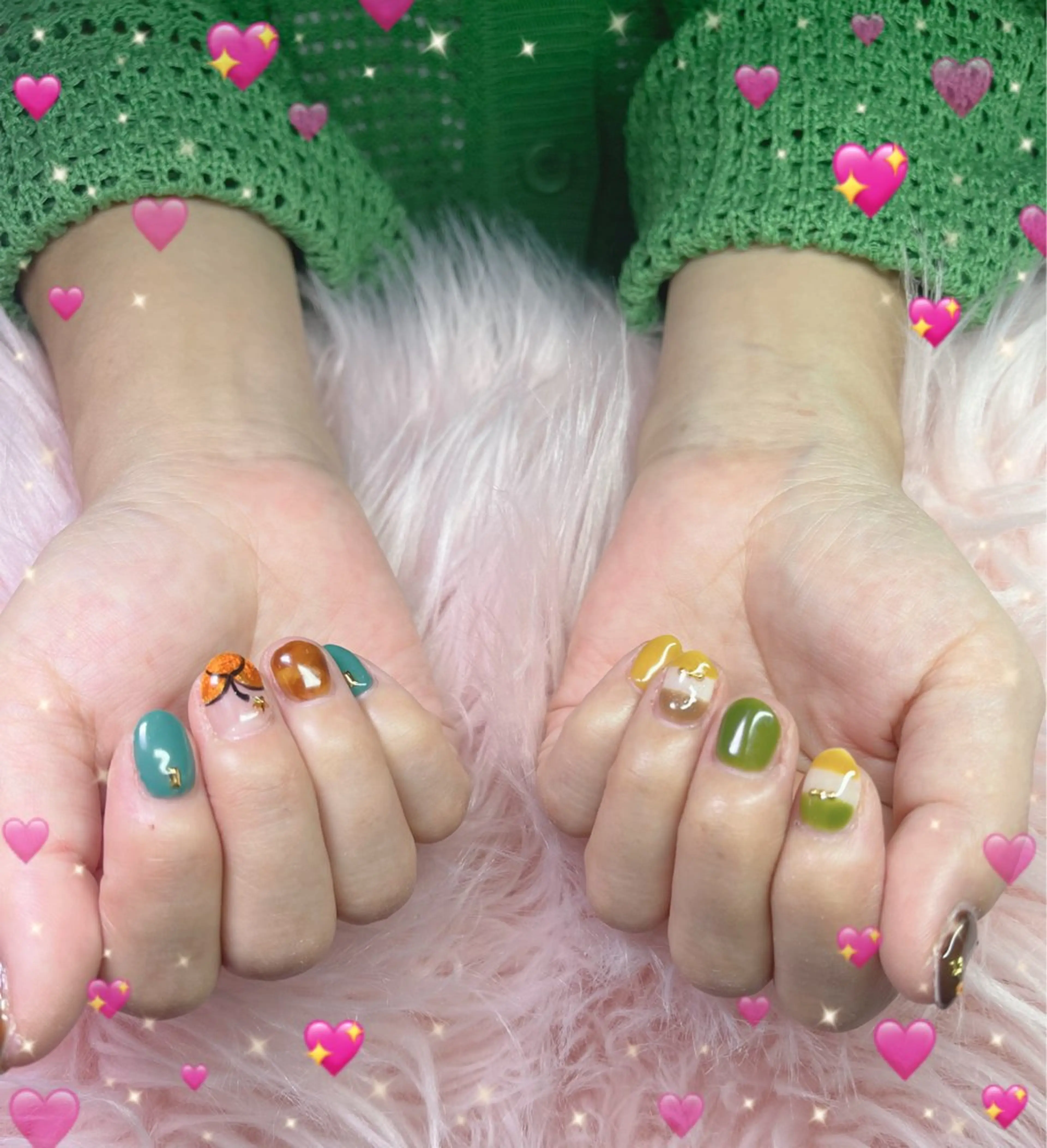 ネイル ハロウィン ネイルサロンキュアイスト所属・キュアイスト アコパラジェル調布のネイルデザイン