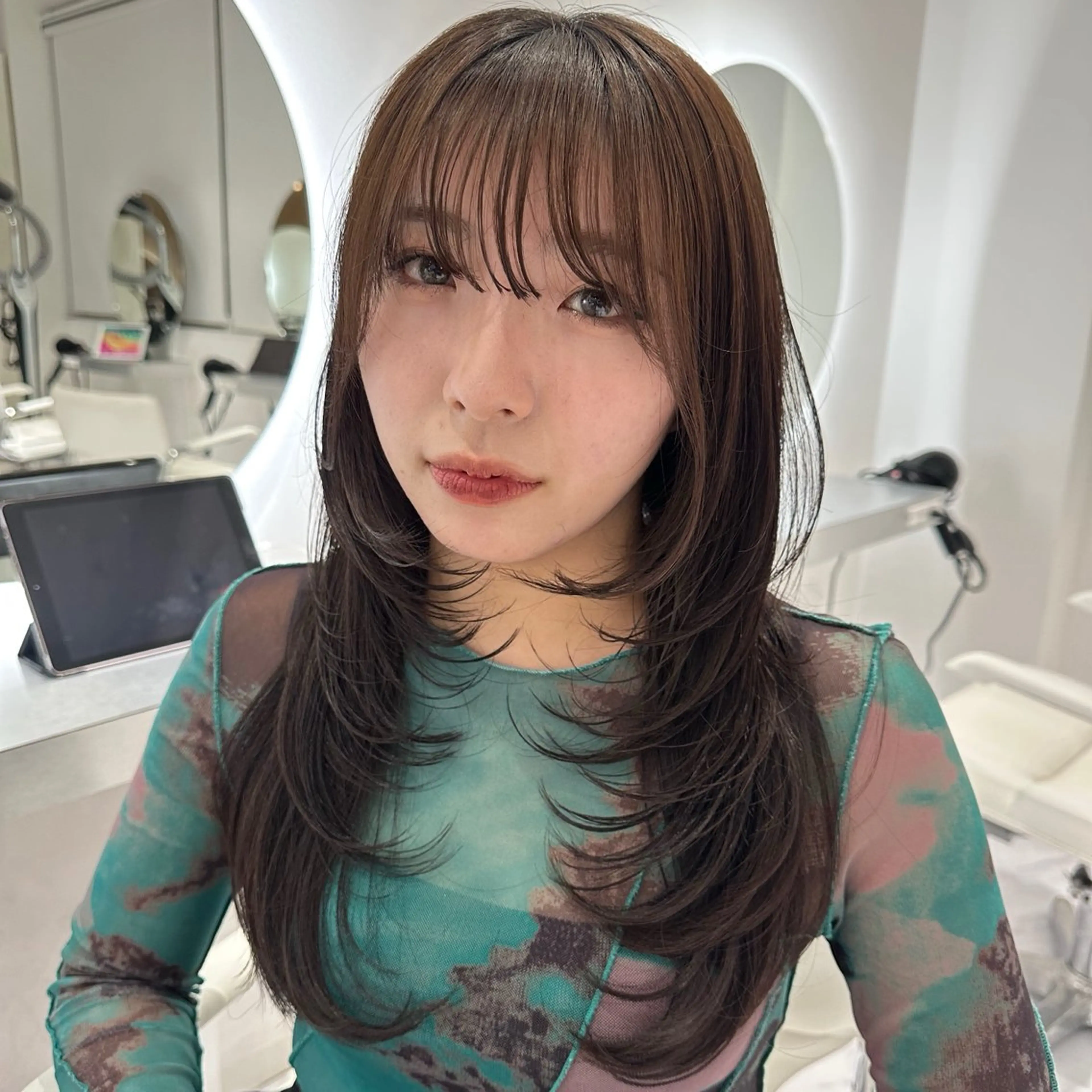 ロング カット 上野/海外hair/ レイヤー/Anriのヘアスタイル