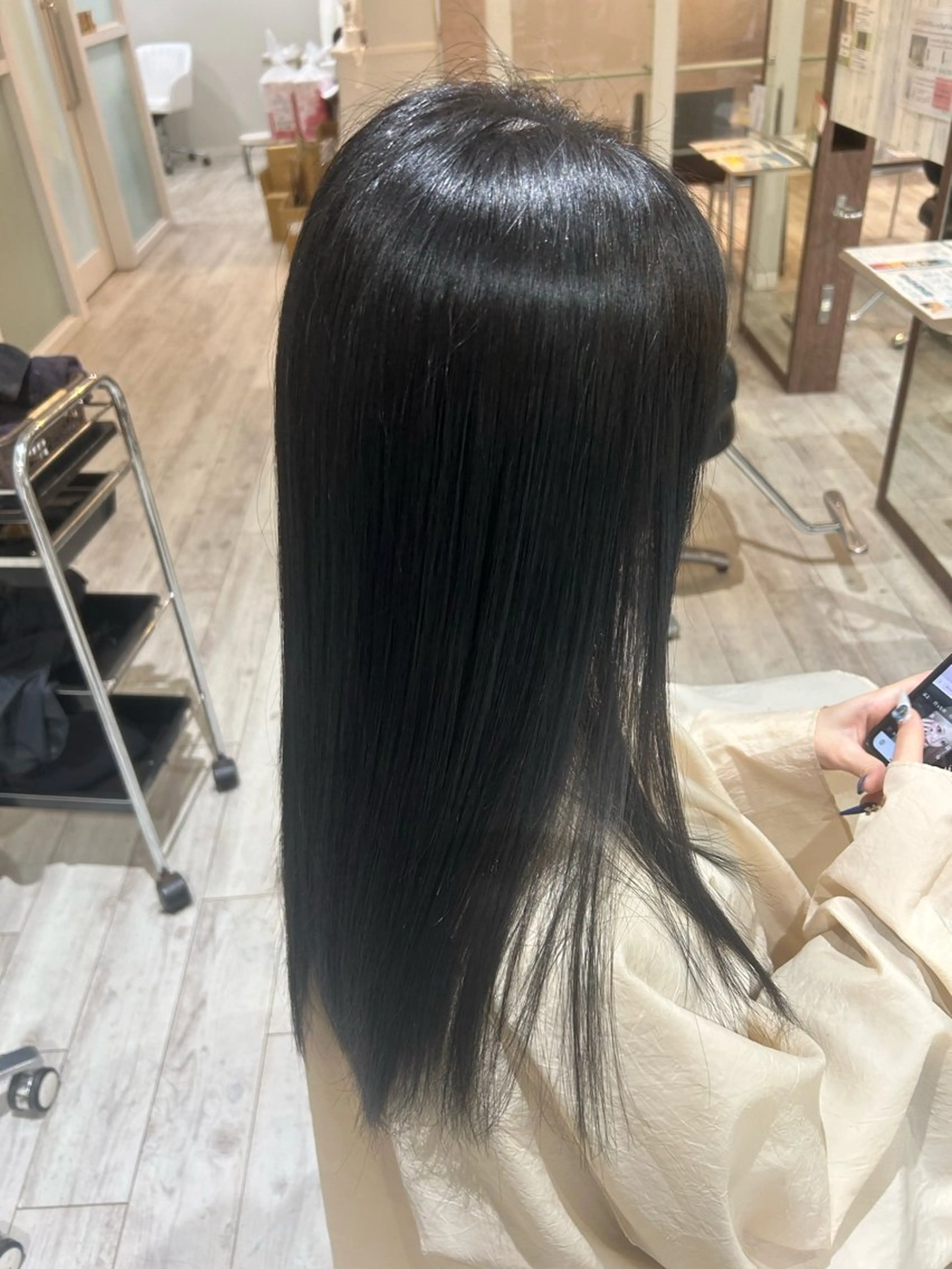 カラー 田野 竣太のヘアスタイル