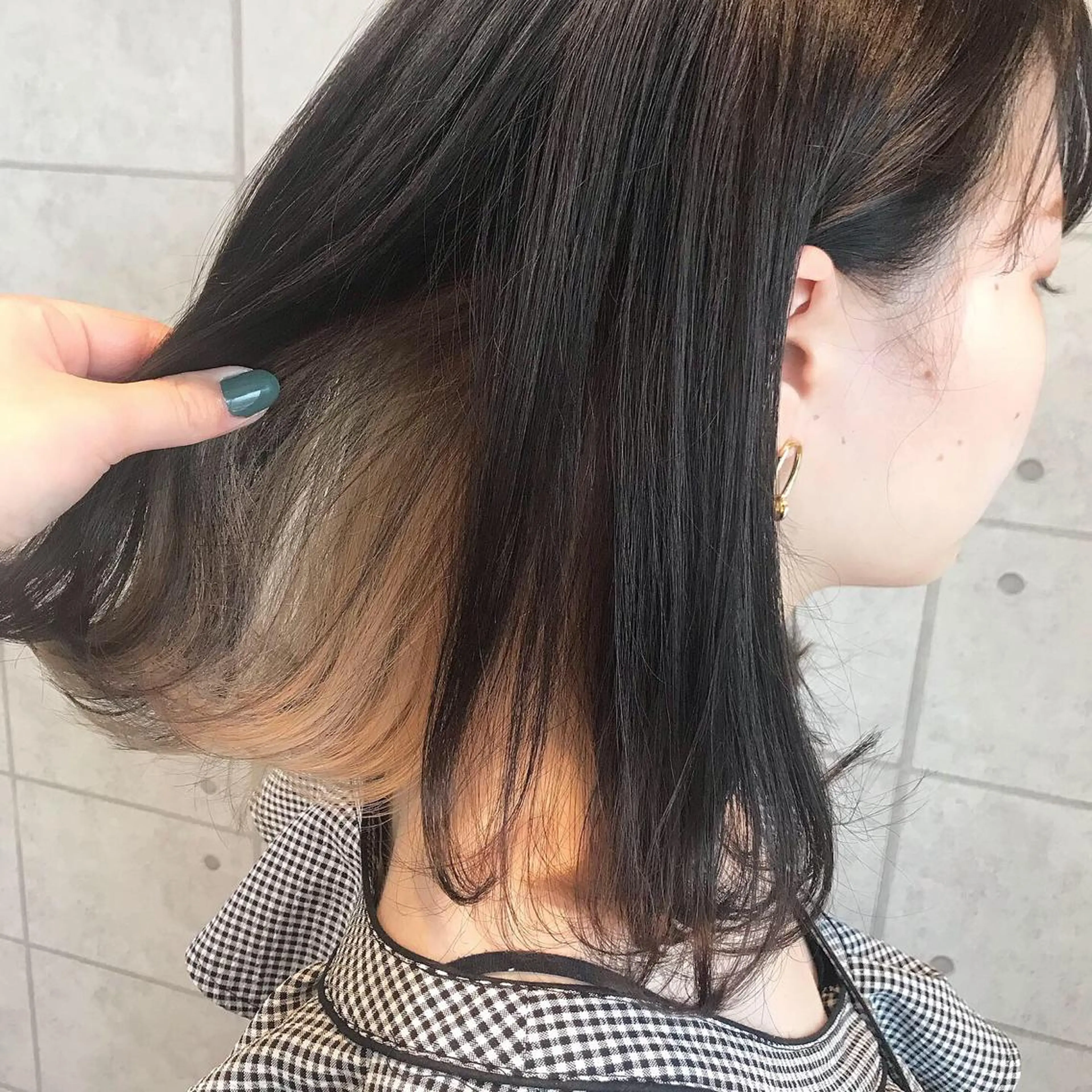 ミディアム カラー knock【ノック】所属・烏丸韓国ヘア🇰🇷 ayaka🎀のヘアスタイル