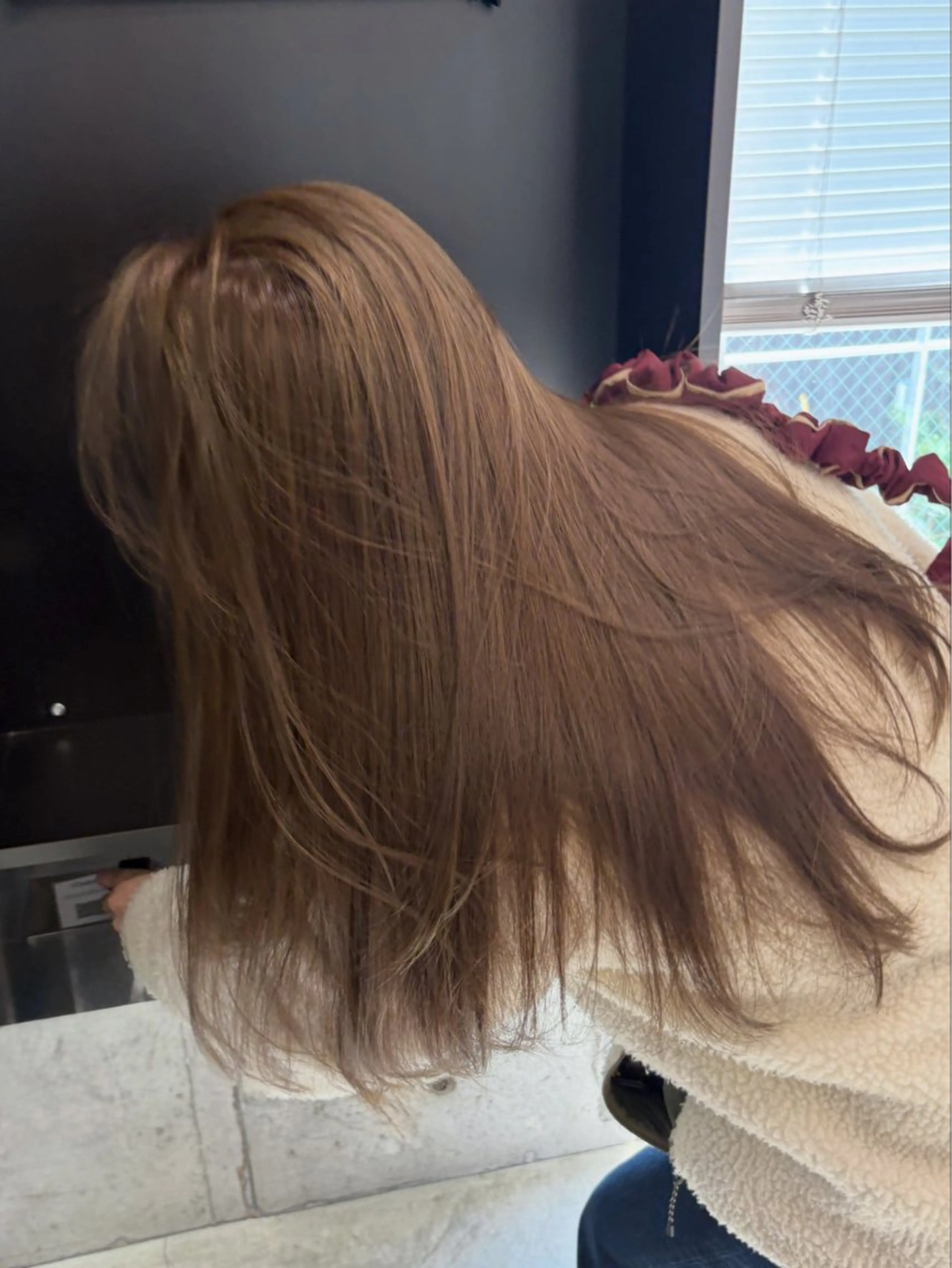 ロング カラー ヘアカラー トリートメント レイヤー/柔色 カラー/SAkiのヘアスタイル