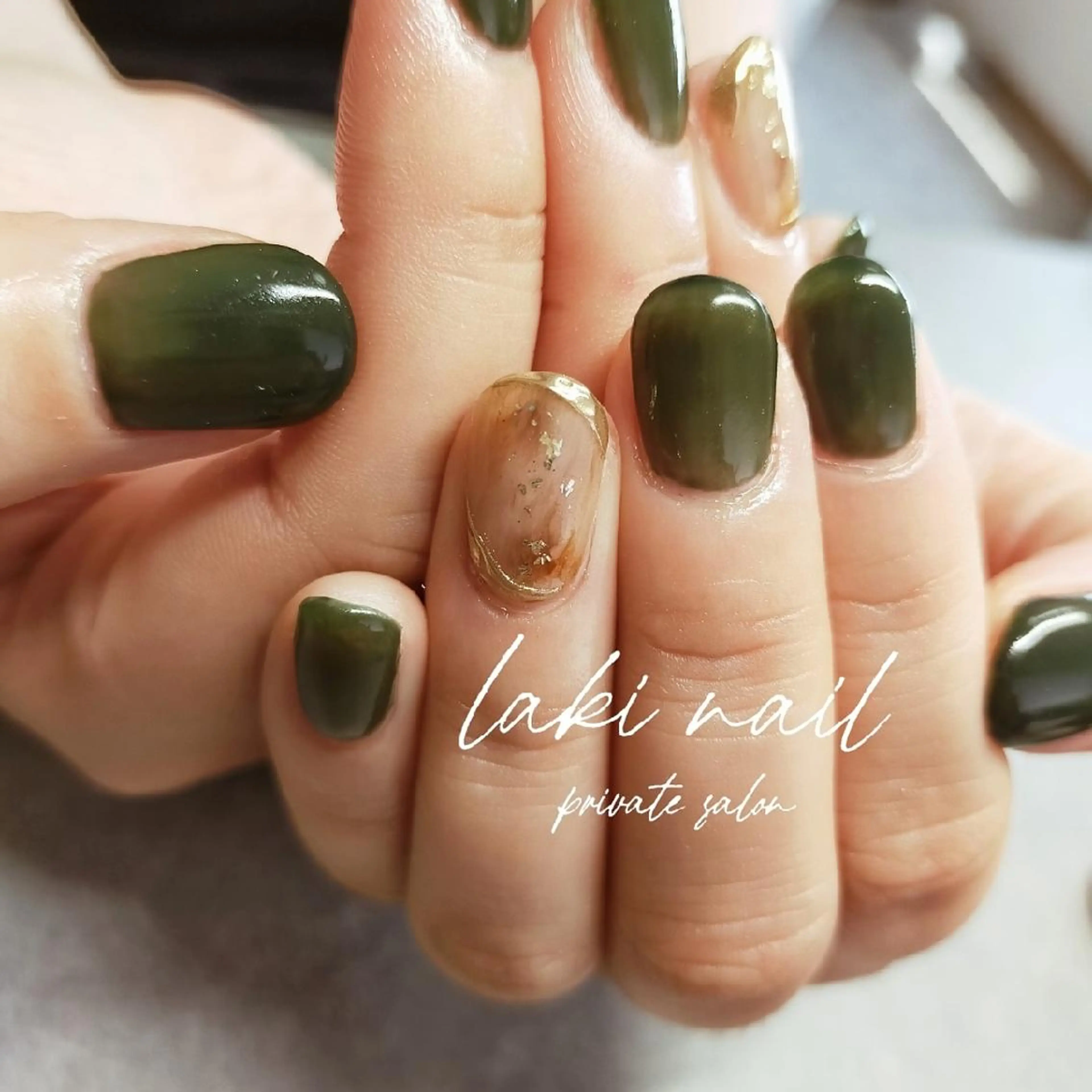 ネイル フレンチネイル ミラーネイル ニュアンスネイル 冬ネイル by lakiのネイルデザイン