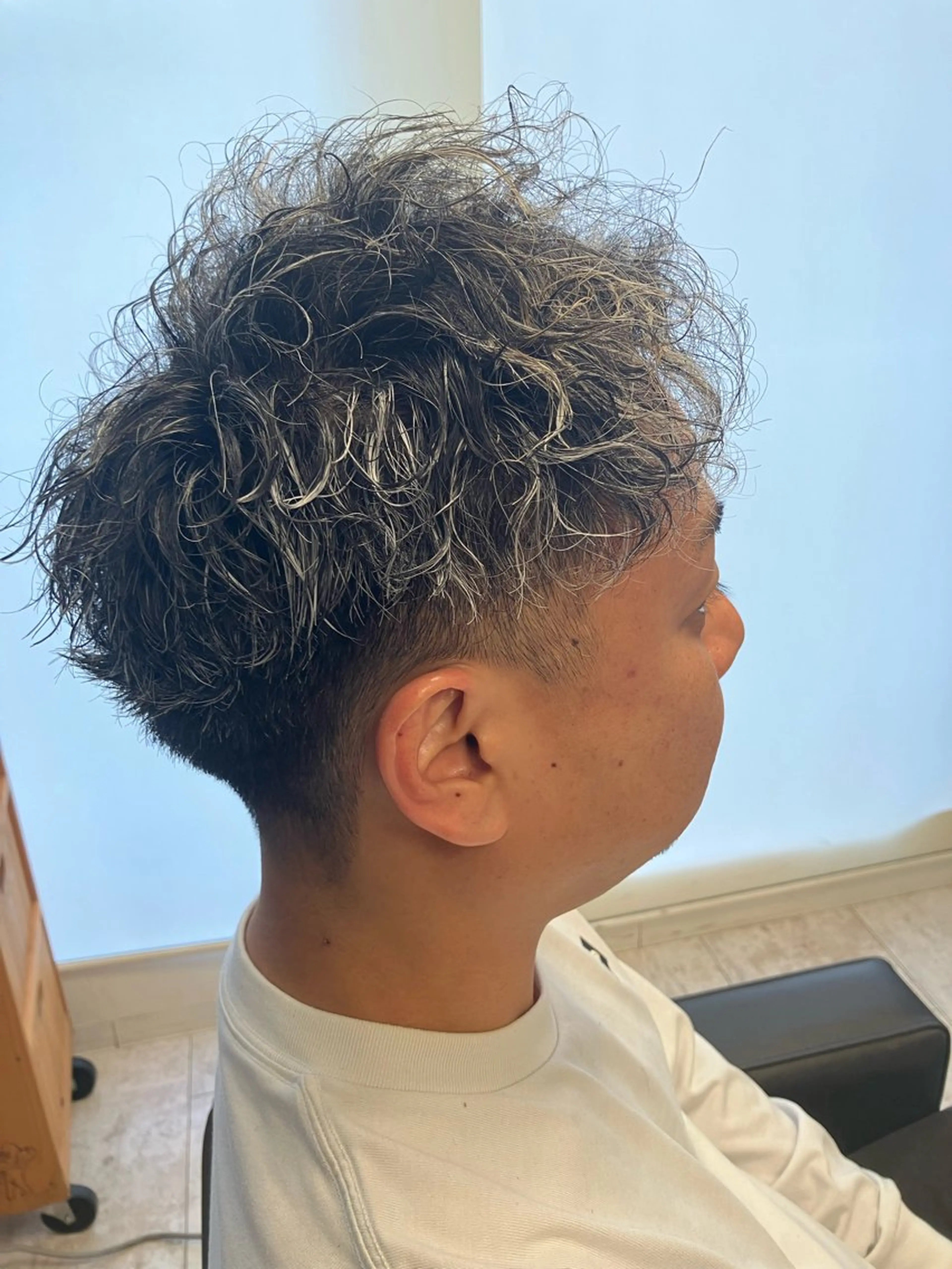 パーマ メンズ カット ヘアカラー パーマ メンズ特化/パーマ/ フェードWATARUのヘアスタイル