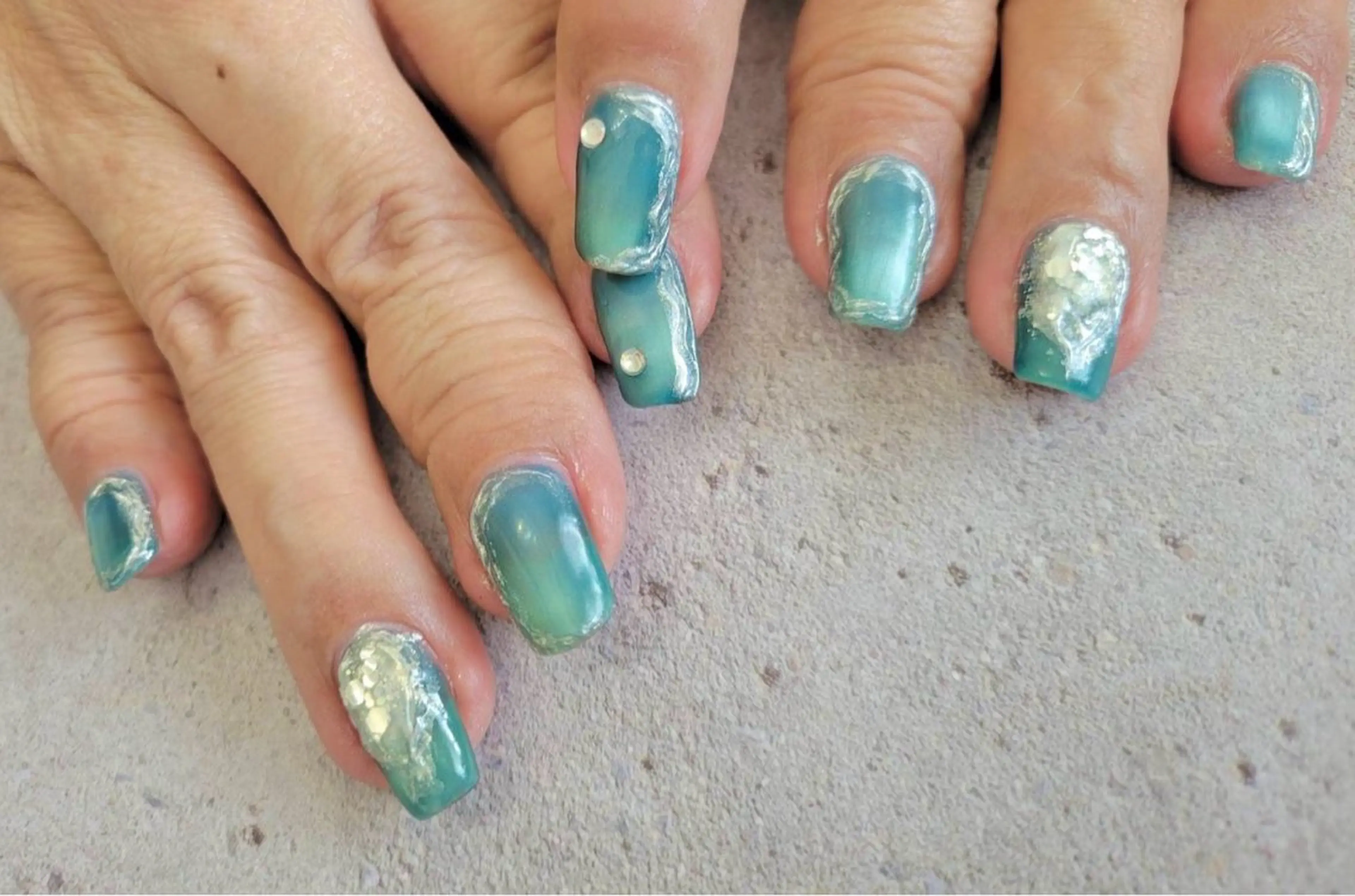 ネイル アートネイル ニュアンスネイル COCO Nail　光が丘駅近のネイルデザイン