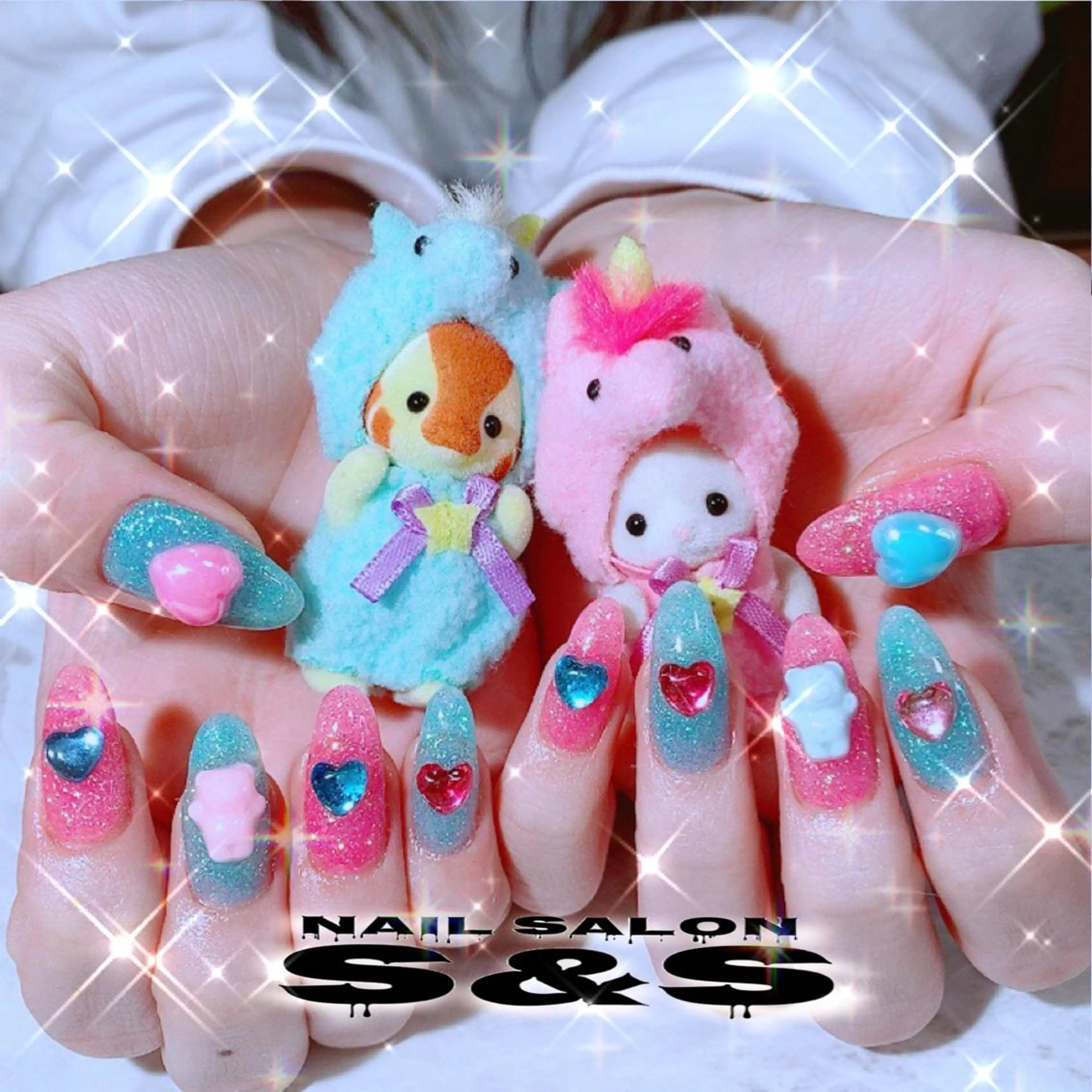 ネイル 長さ出し メンズネイル 持ち込み スカルプネイル S&S 村田小百合のネイルデザイン