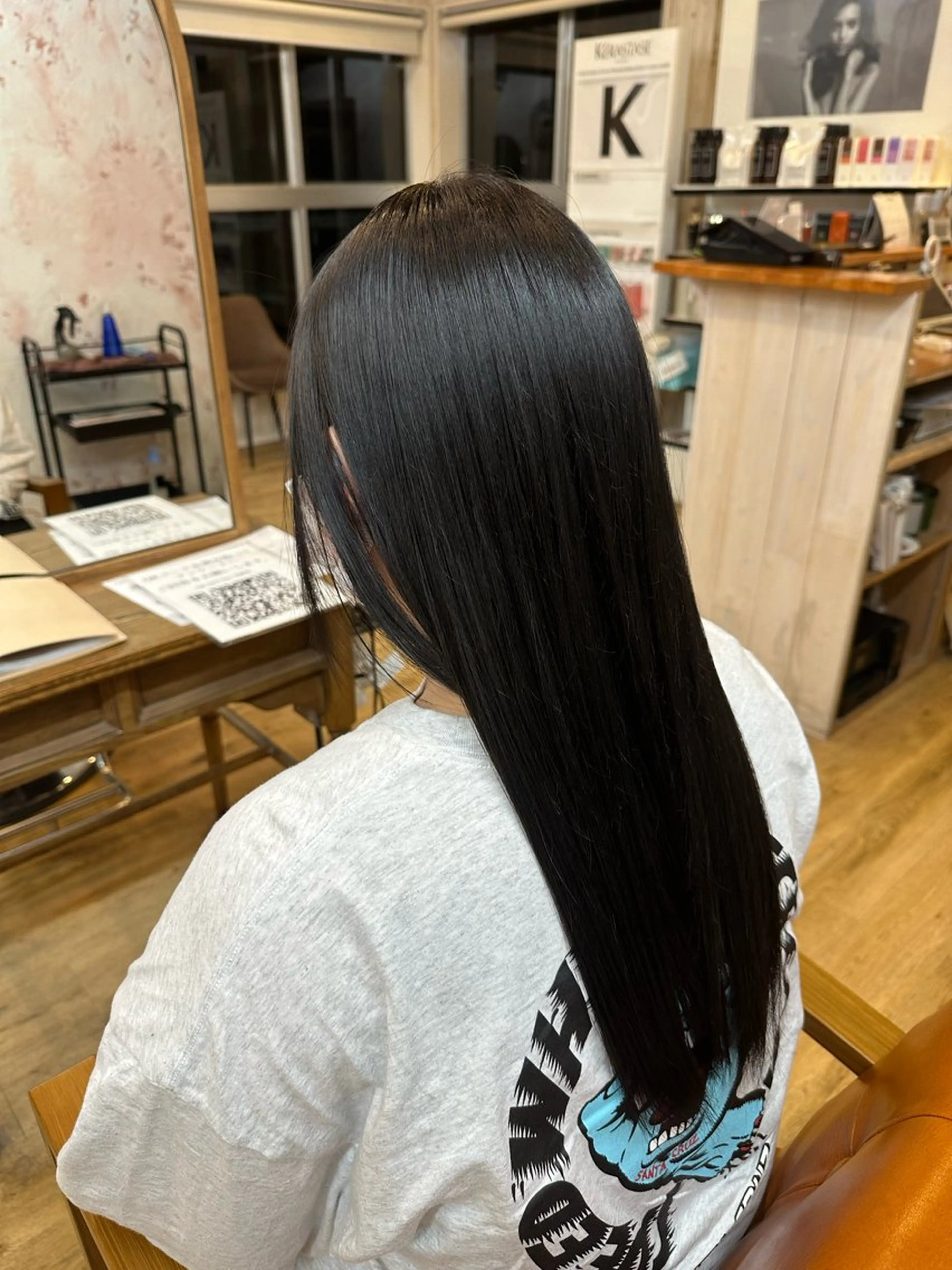 ロング カラー トリートメント 荻野 翔太朗のヘアスタイル