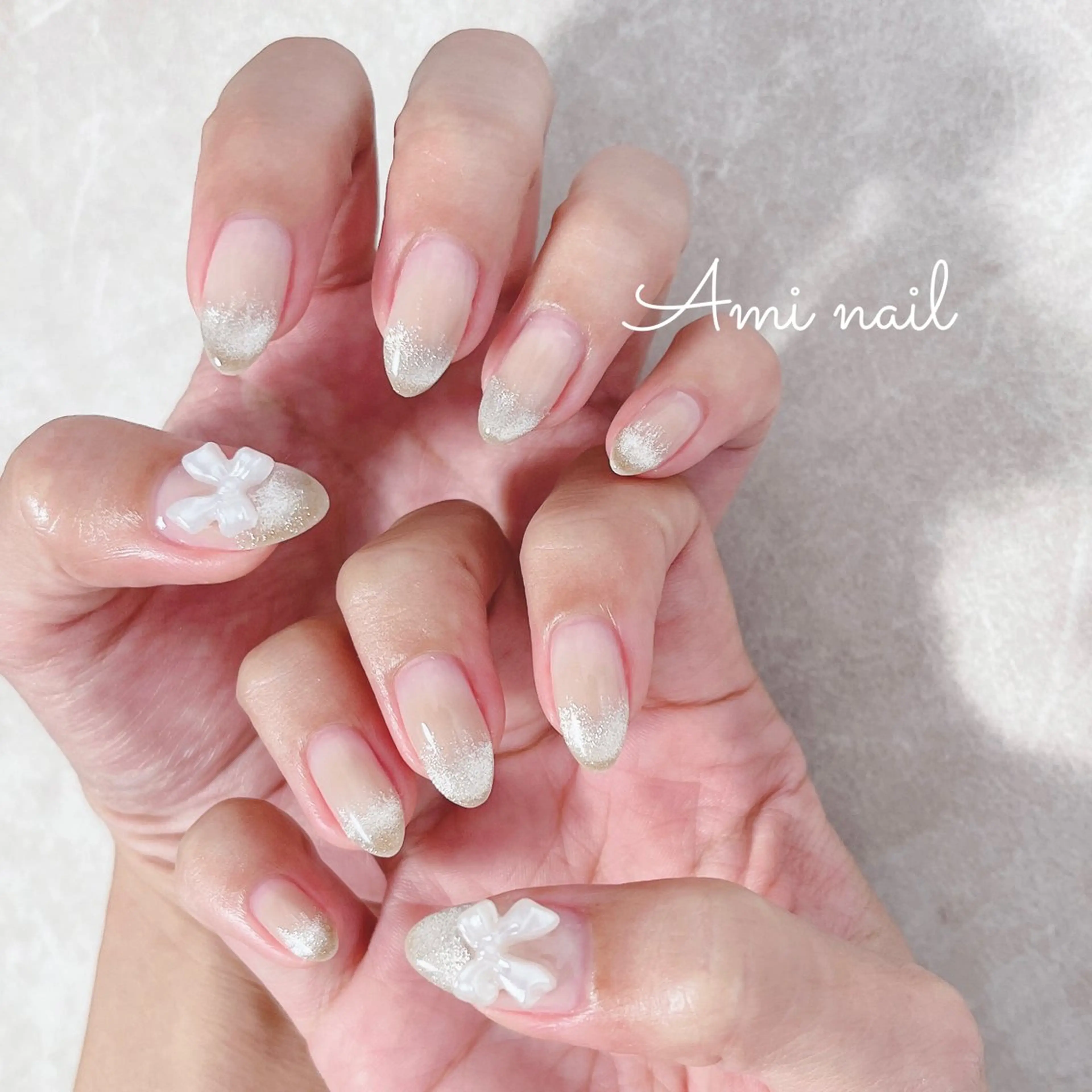 ネイル チークネイル マグネットネイル ワンホンネイル Manami Kのネイルデザイン