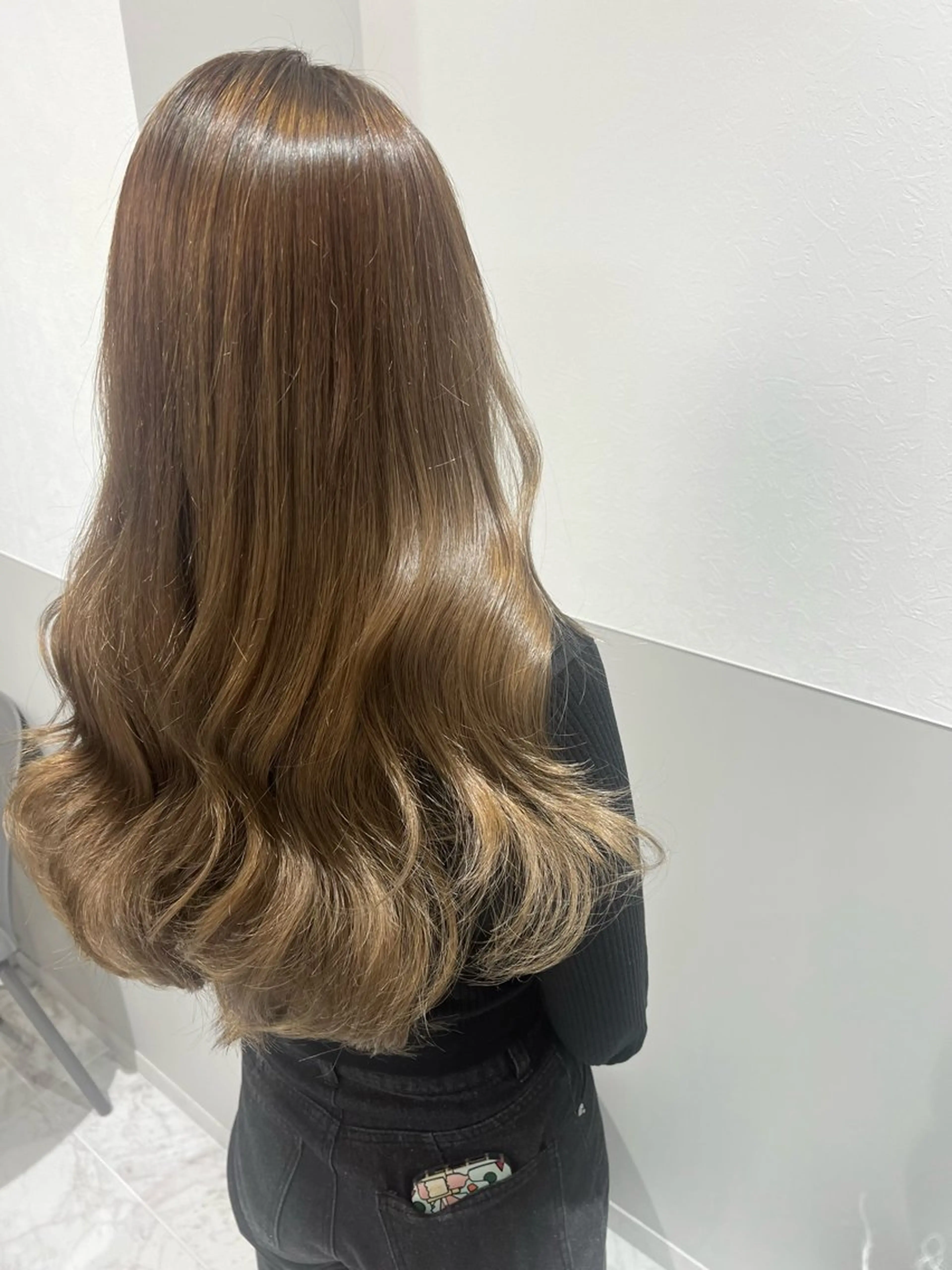ロング 韓国モテhair🍑 momoのヘアスタイル