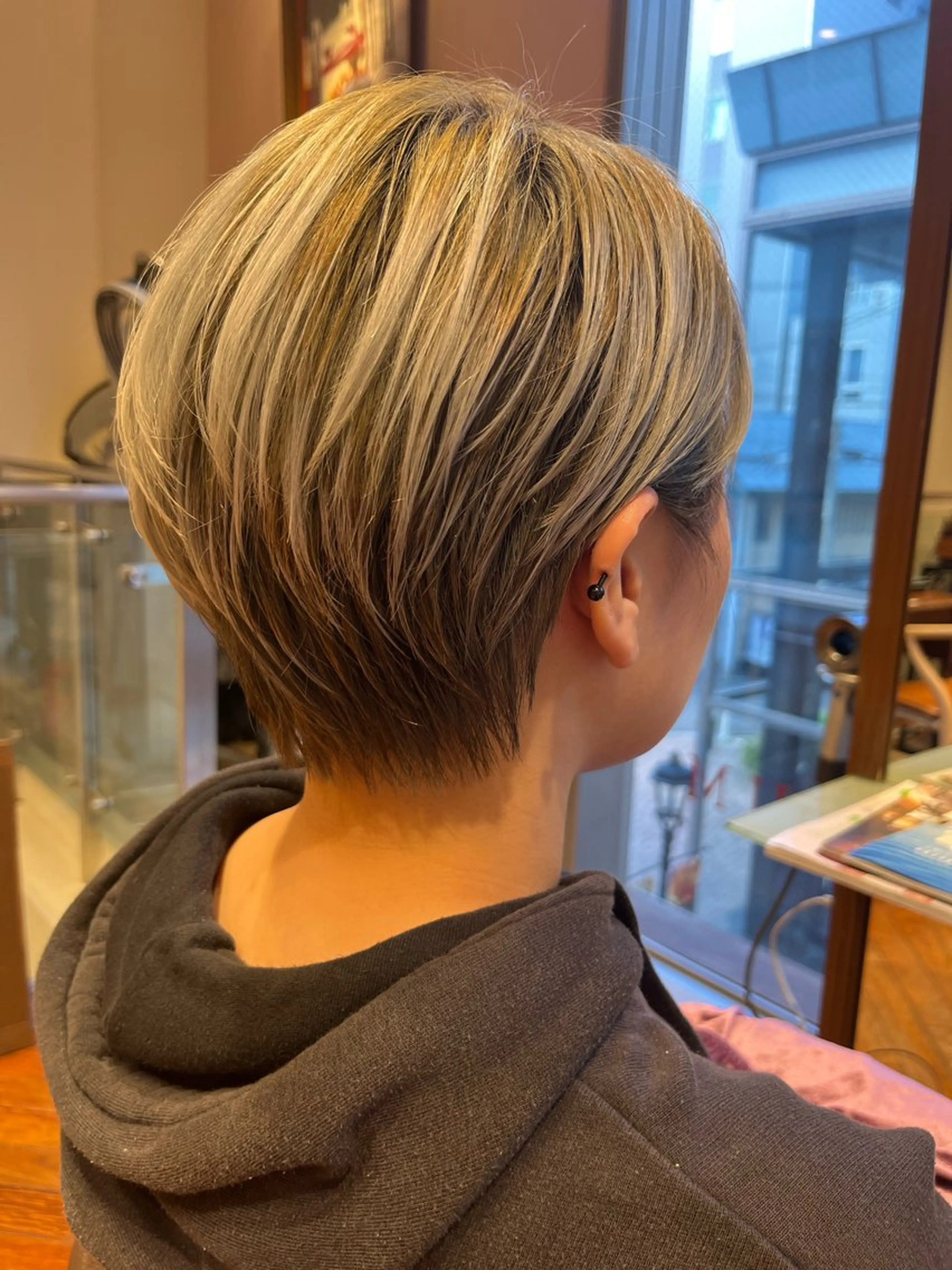 ショート ショートヘア ｼｮｰﾄｶｯﾄ 梅田 山下　すみれのヘアスタイル