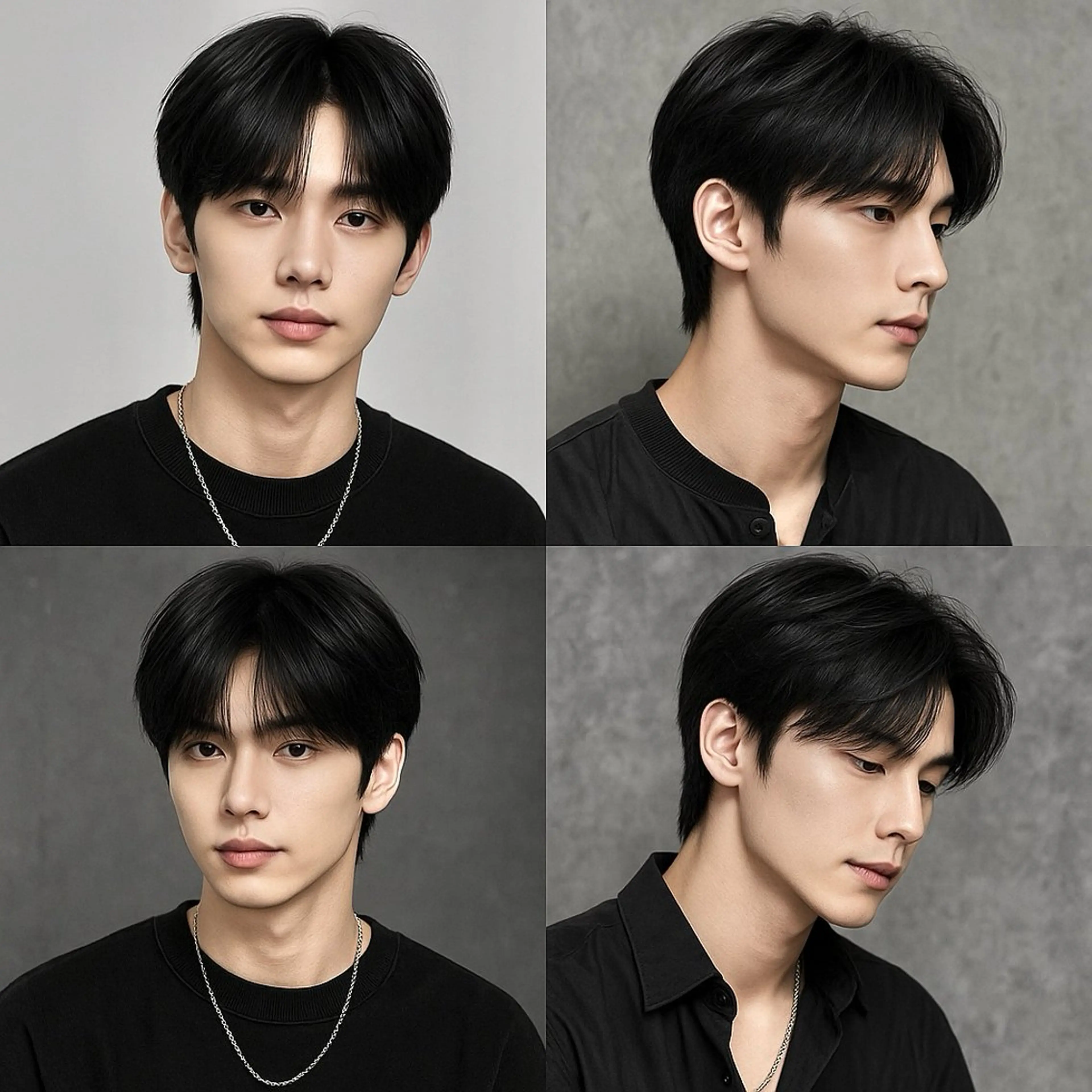 韓国風🇰🇷メンズカットの写真