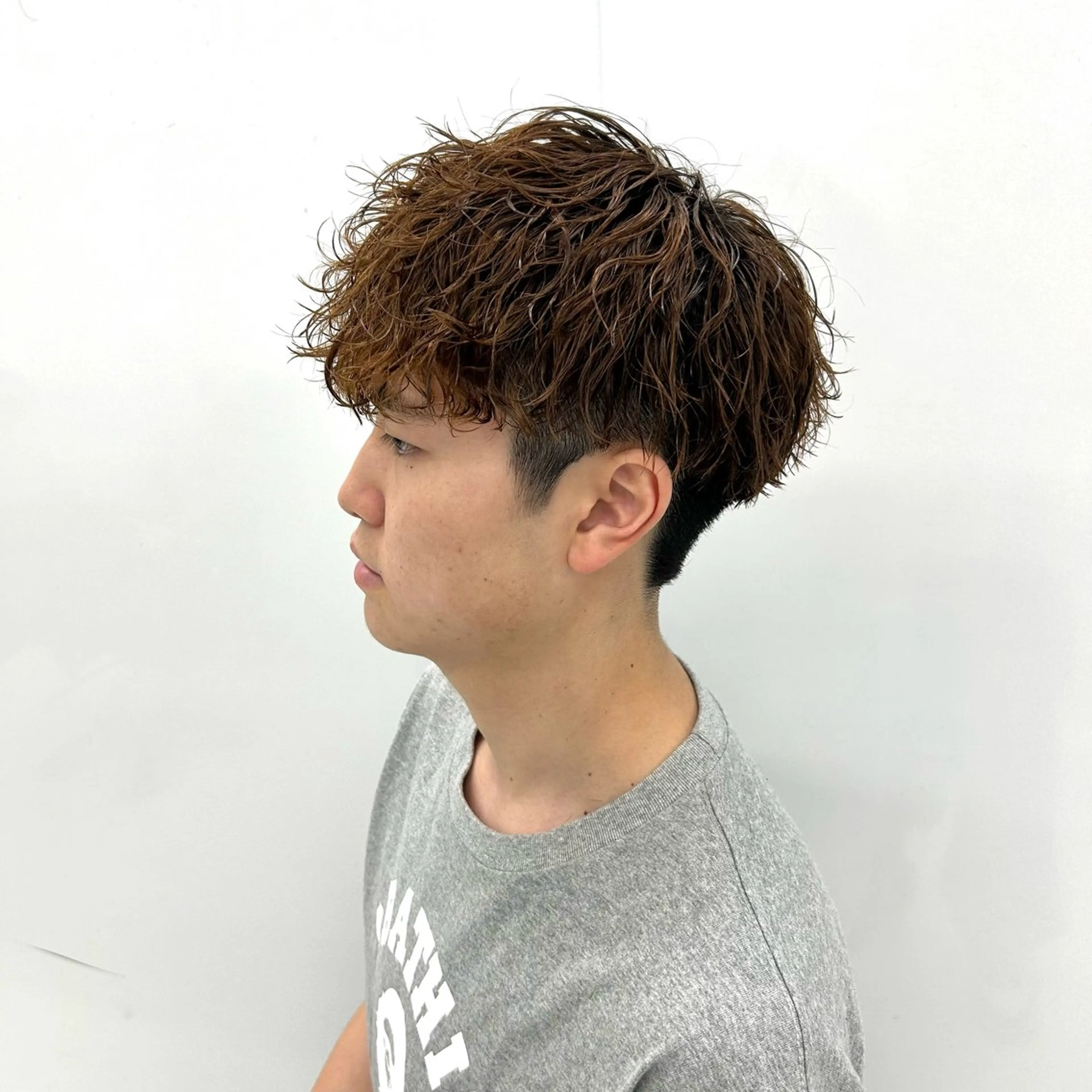 ショート パーマ メンズ メンズパーマ ツイストスパイラルパーマ スパイラルパーマ カット ヘアカラー パーマ 【メンズパーマ特化】 🍏網中勇喜のヘアスタイル