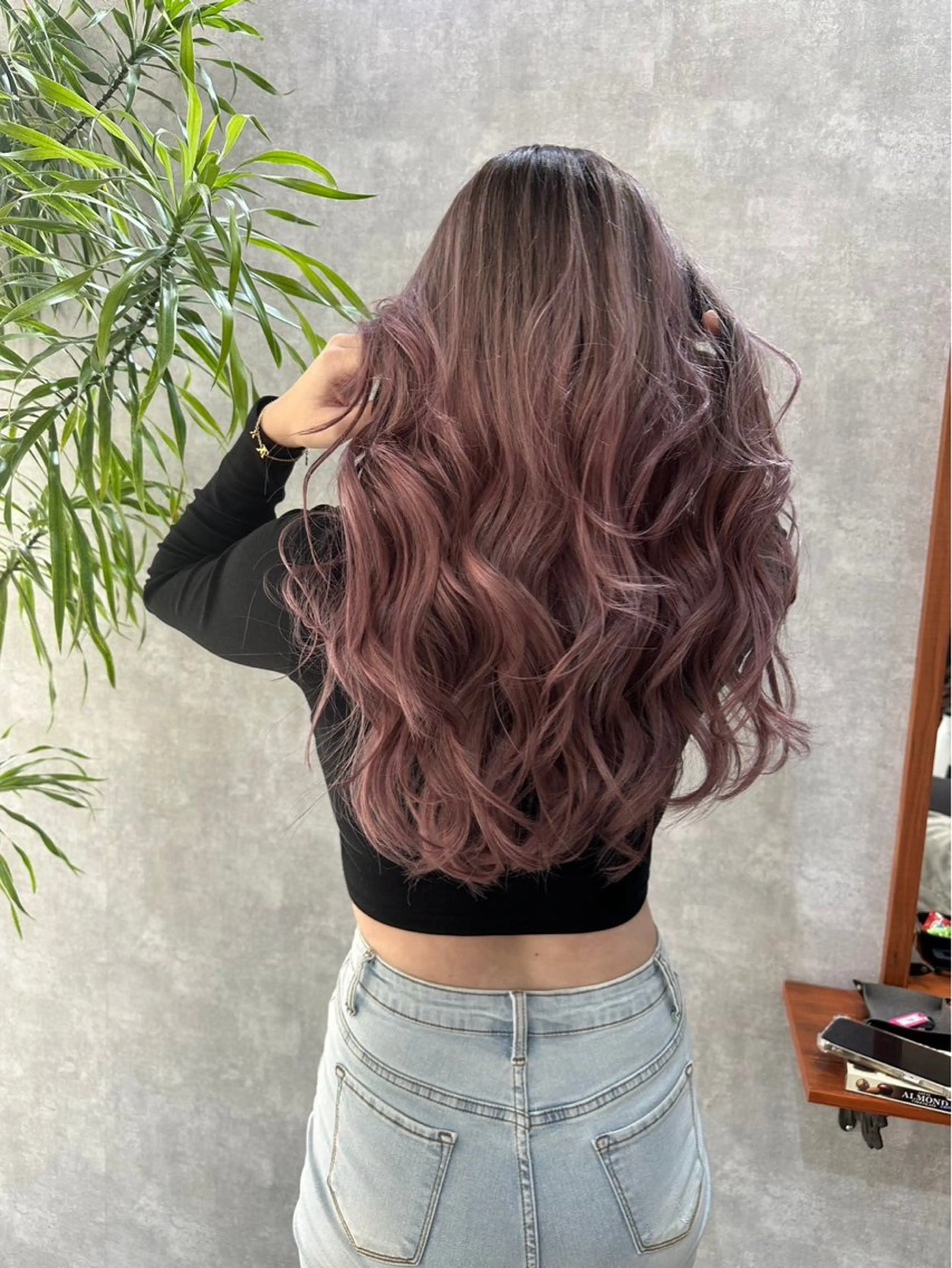 ロング カラー C'LD Hair Produce【シールドヘアープロデュース】所属・シールドヘアー/那覇 /縮毛矯正/ブリーチのヘアスタイル