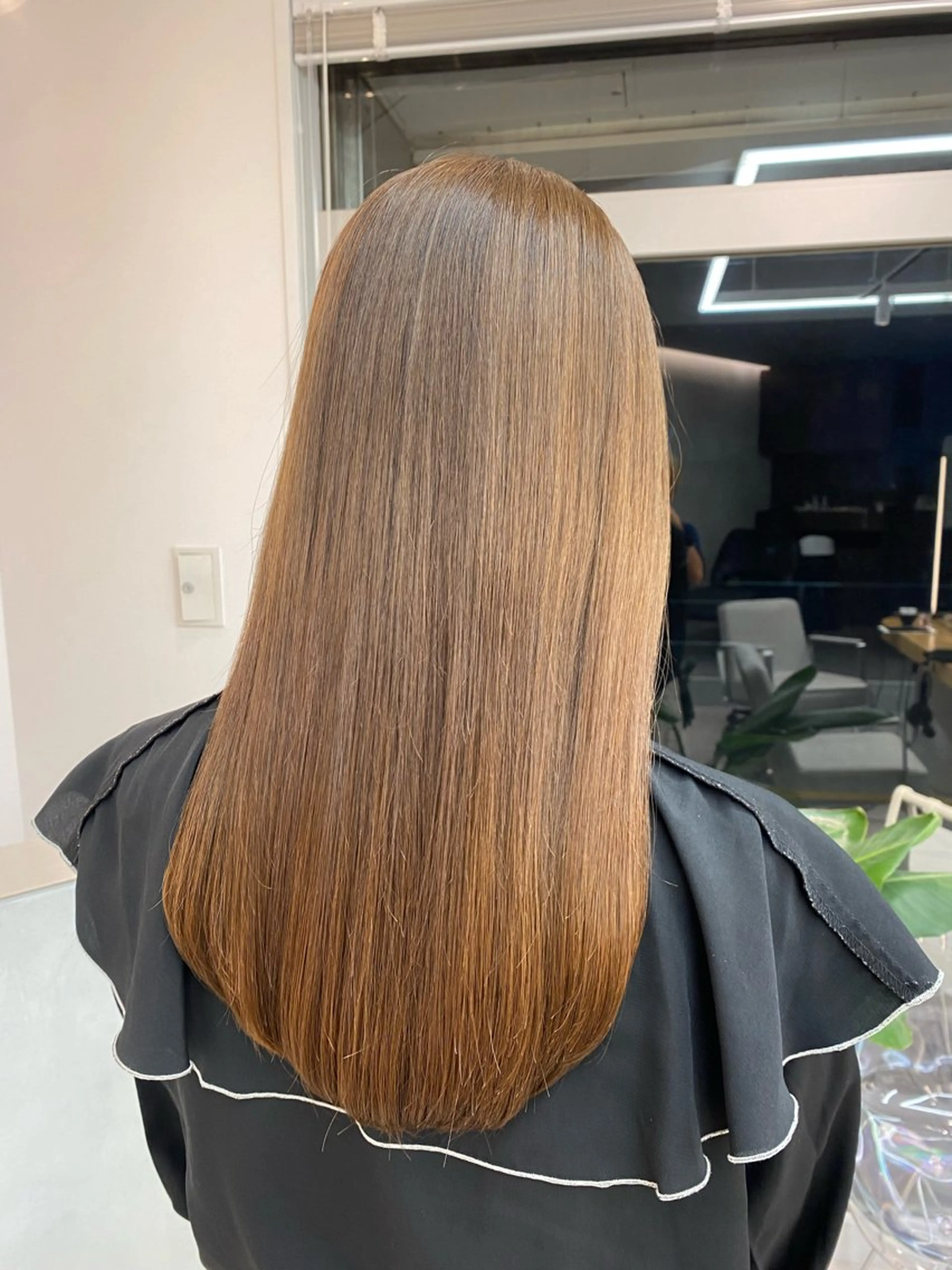 ロング ヘアカラー トリートメント ボブ/透明感カラー/ 似合わせ🌿高田知那のヘアスタイル