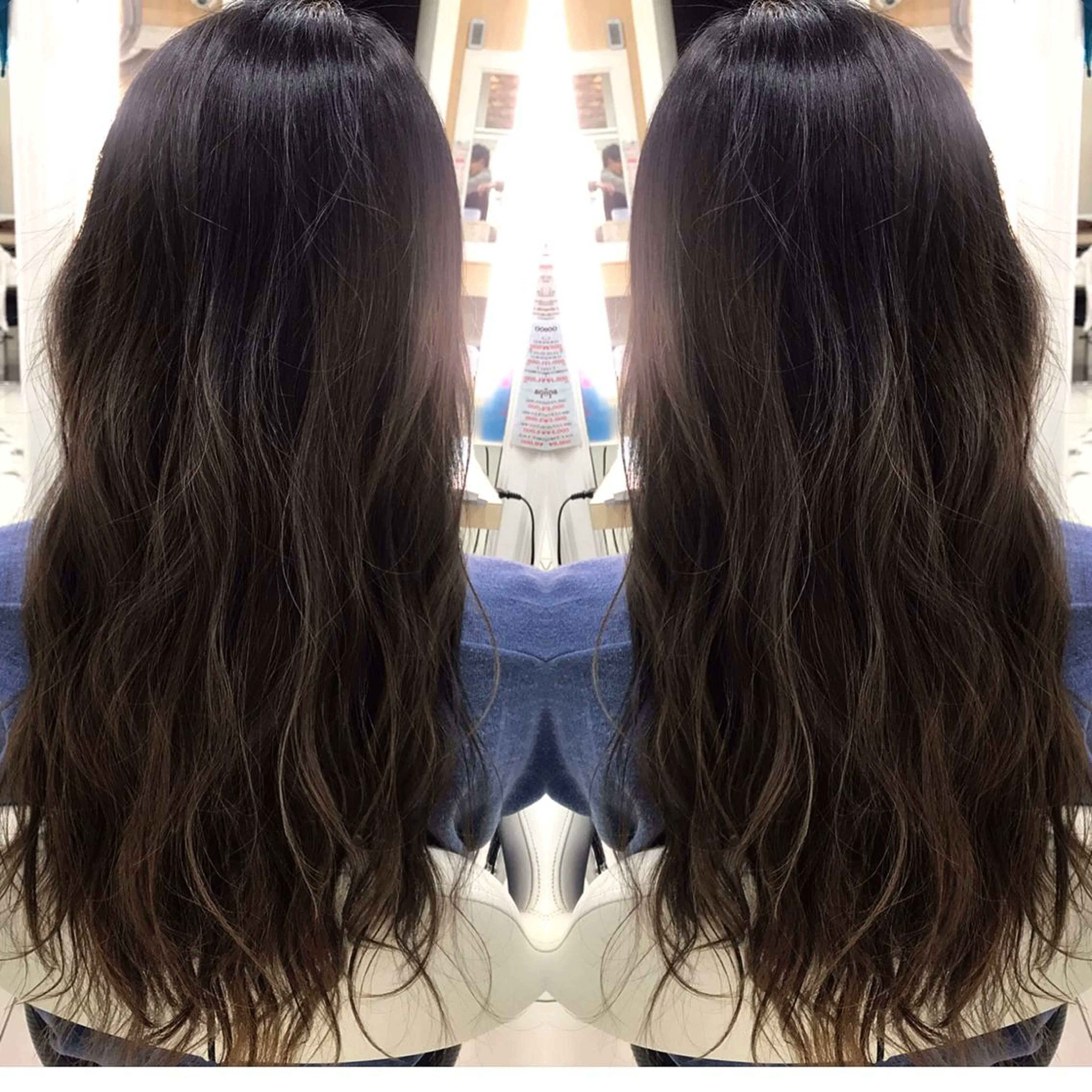 ロング 大澤 碧のヘアスタイル