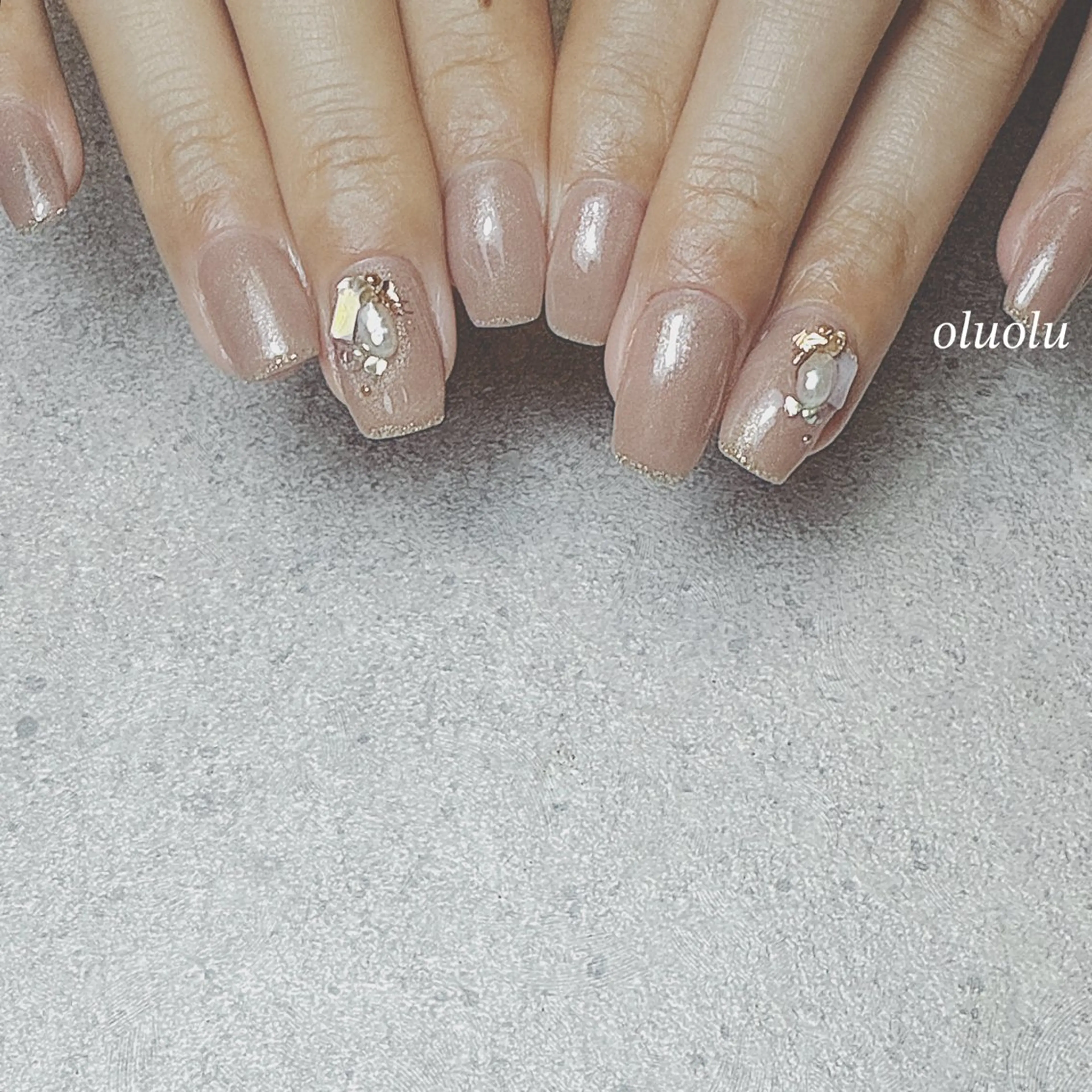 ネイル アートネイル フットネイル ジェルネイル ハンドネイル 大村 紬華のネイルデザイン