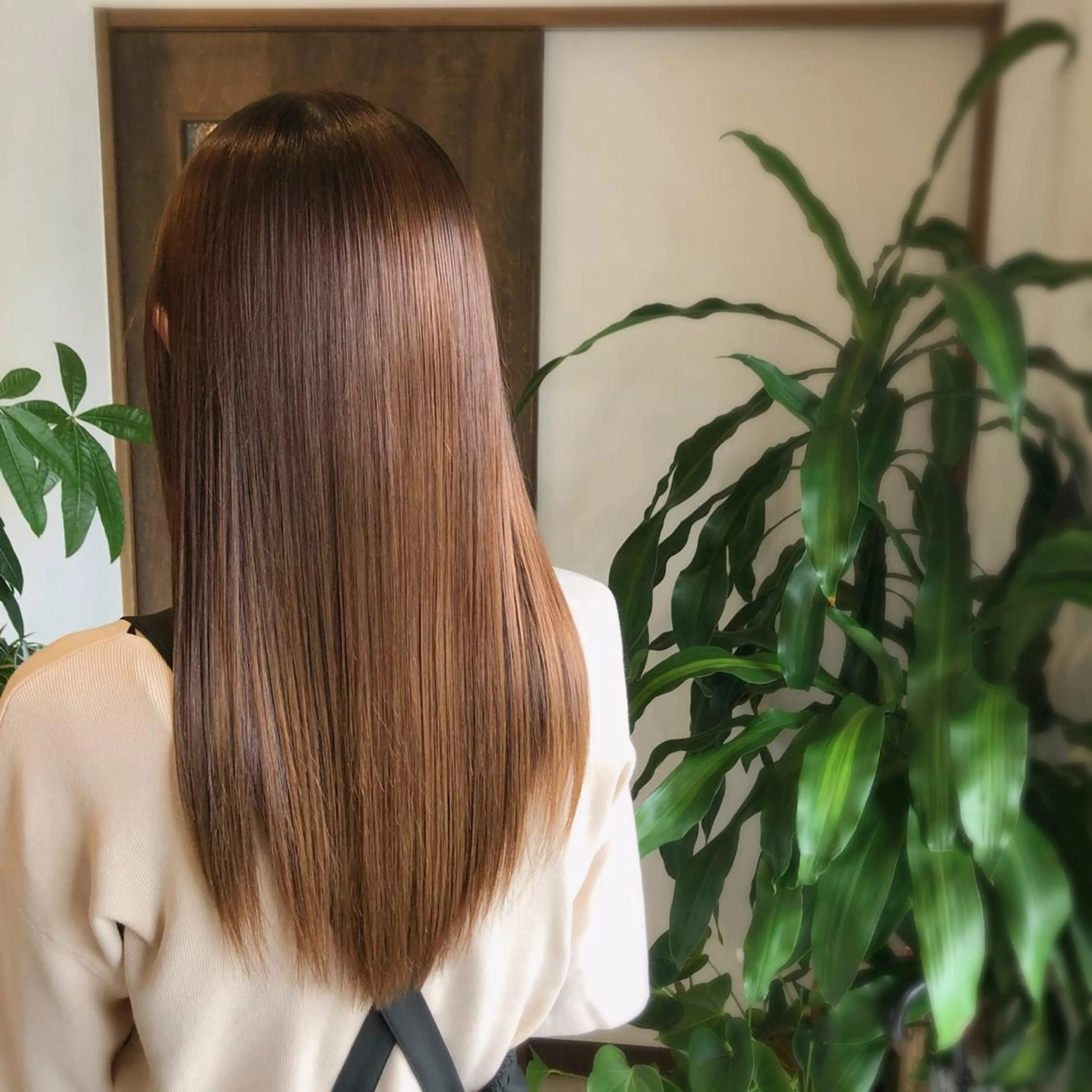 ロング カラー トリートメント 大島 智志のヘアスタイル