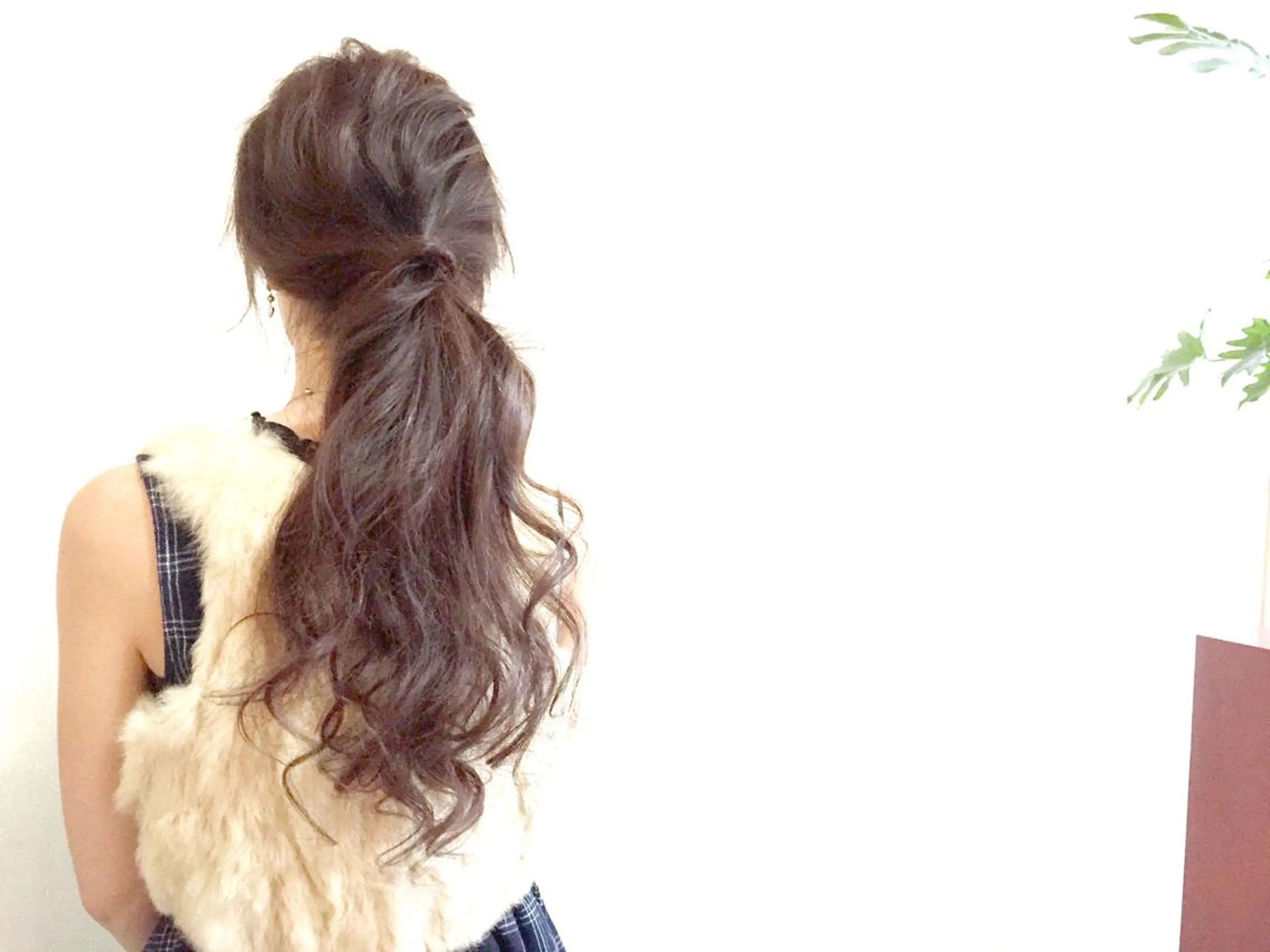 ミディアム セミロング ロング ヘアアレンジ ポニーテール nike所属・nike にけのヘアスタイル