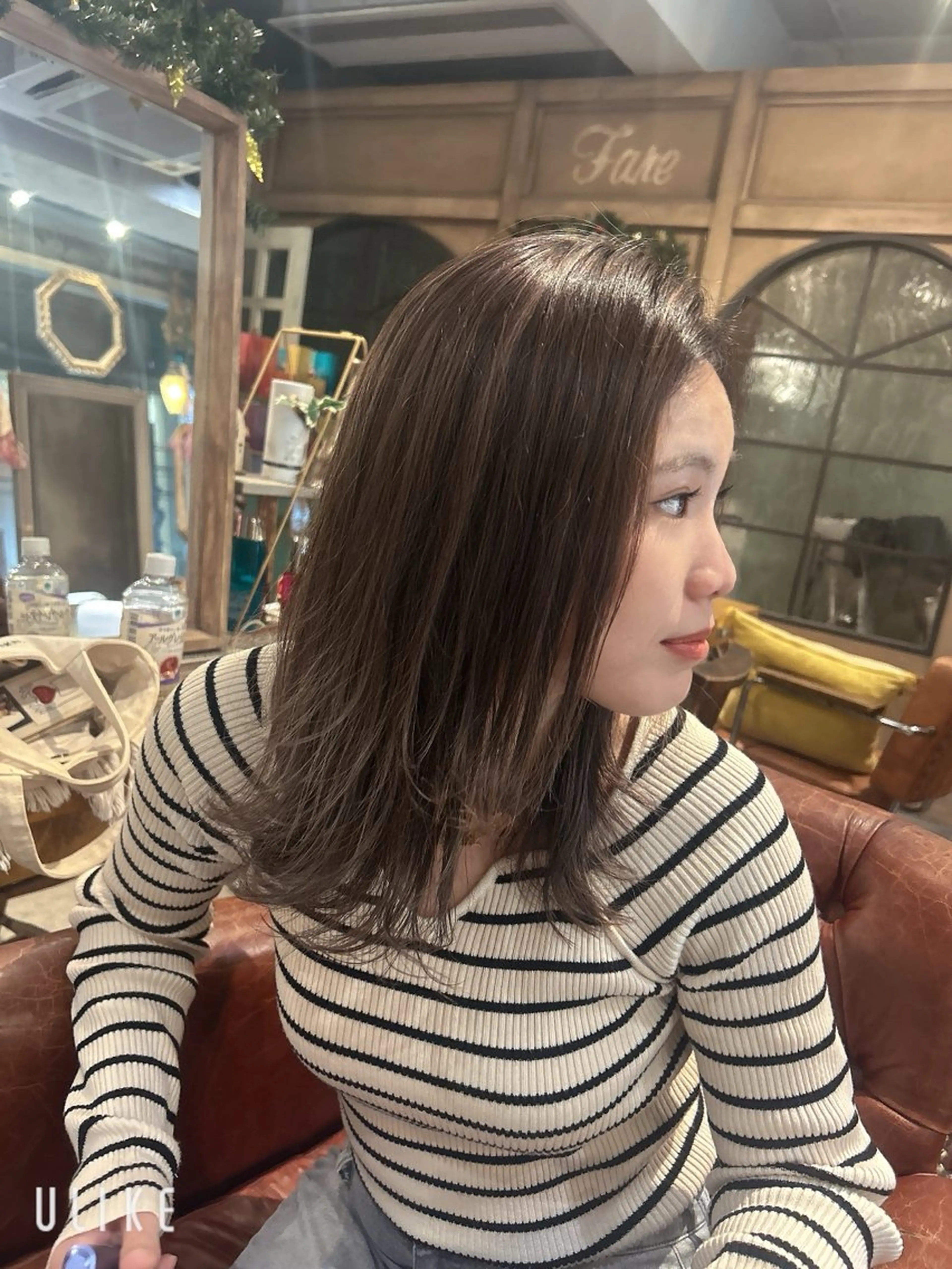 カラー ハイライトカラー 有薗 こころのヘアスタイル