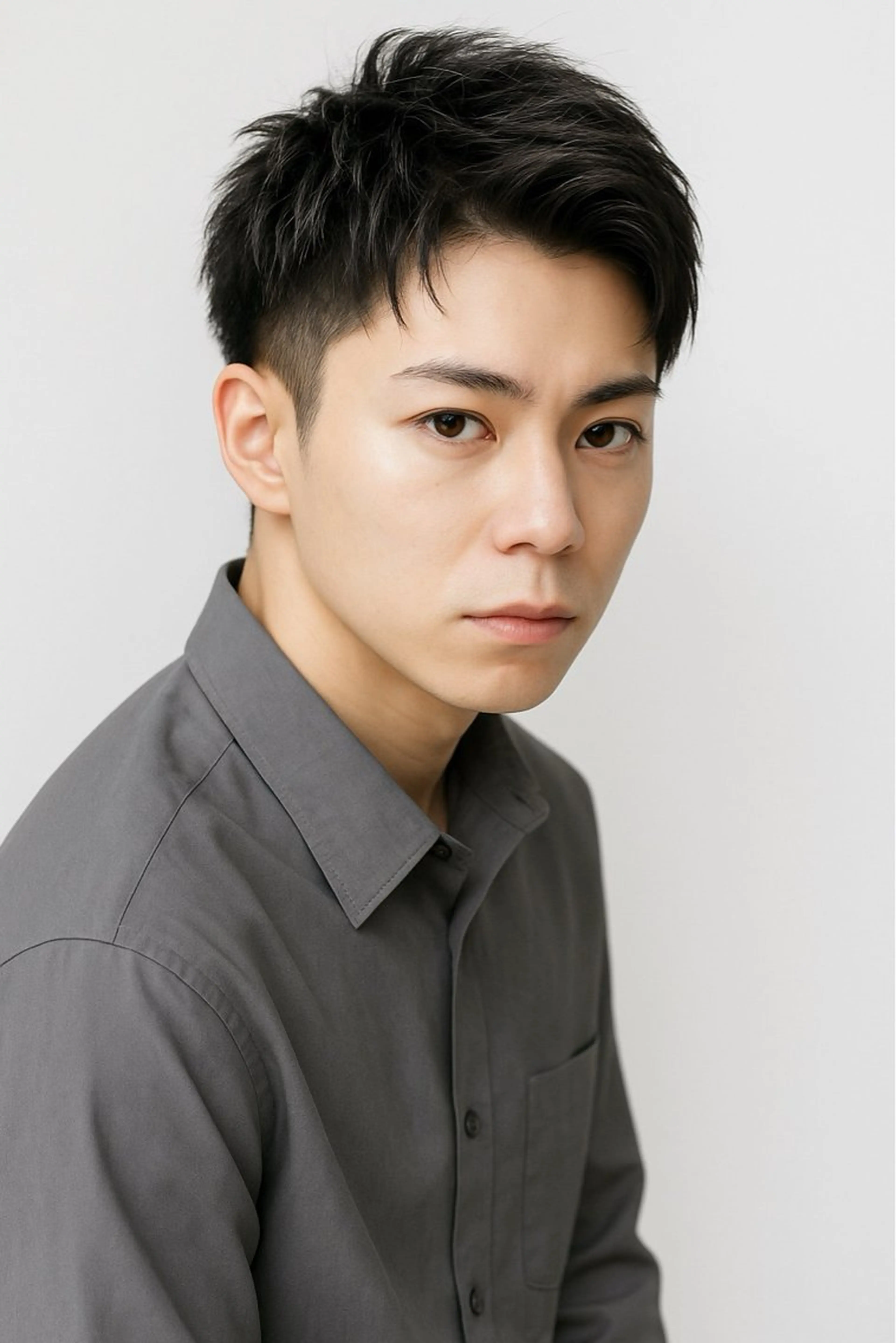 ショート メンズ カット アレンジ/新宿 透明感カラー/ヤノのヘアスタイル