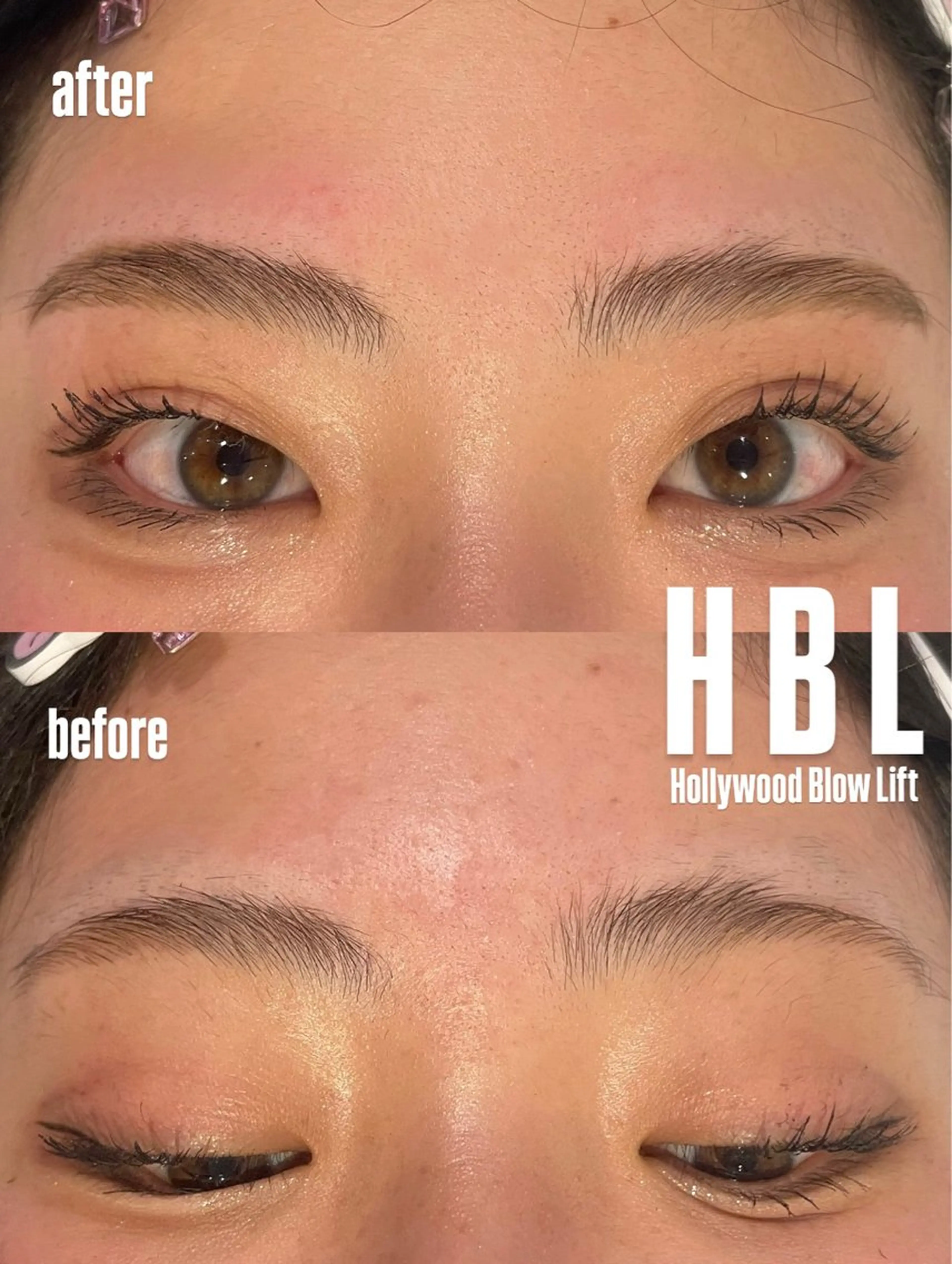 アイブロウ おくにし はなのヘアスタイル