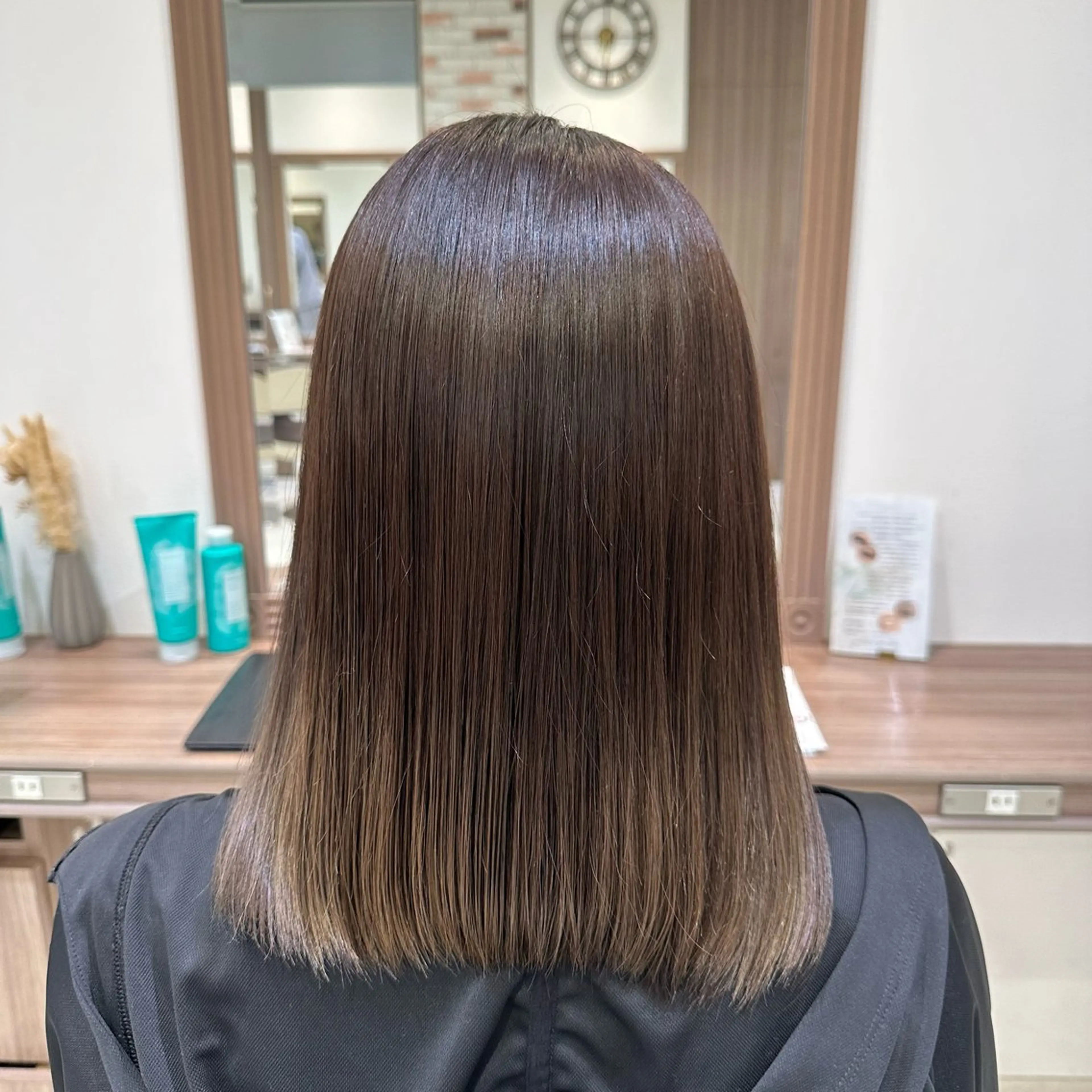 ミディアム カラー ヘアカラー 𓍯暖色/韓国風 田中沙羅‎𓍯のヘアスタイル