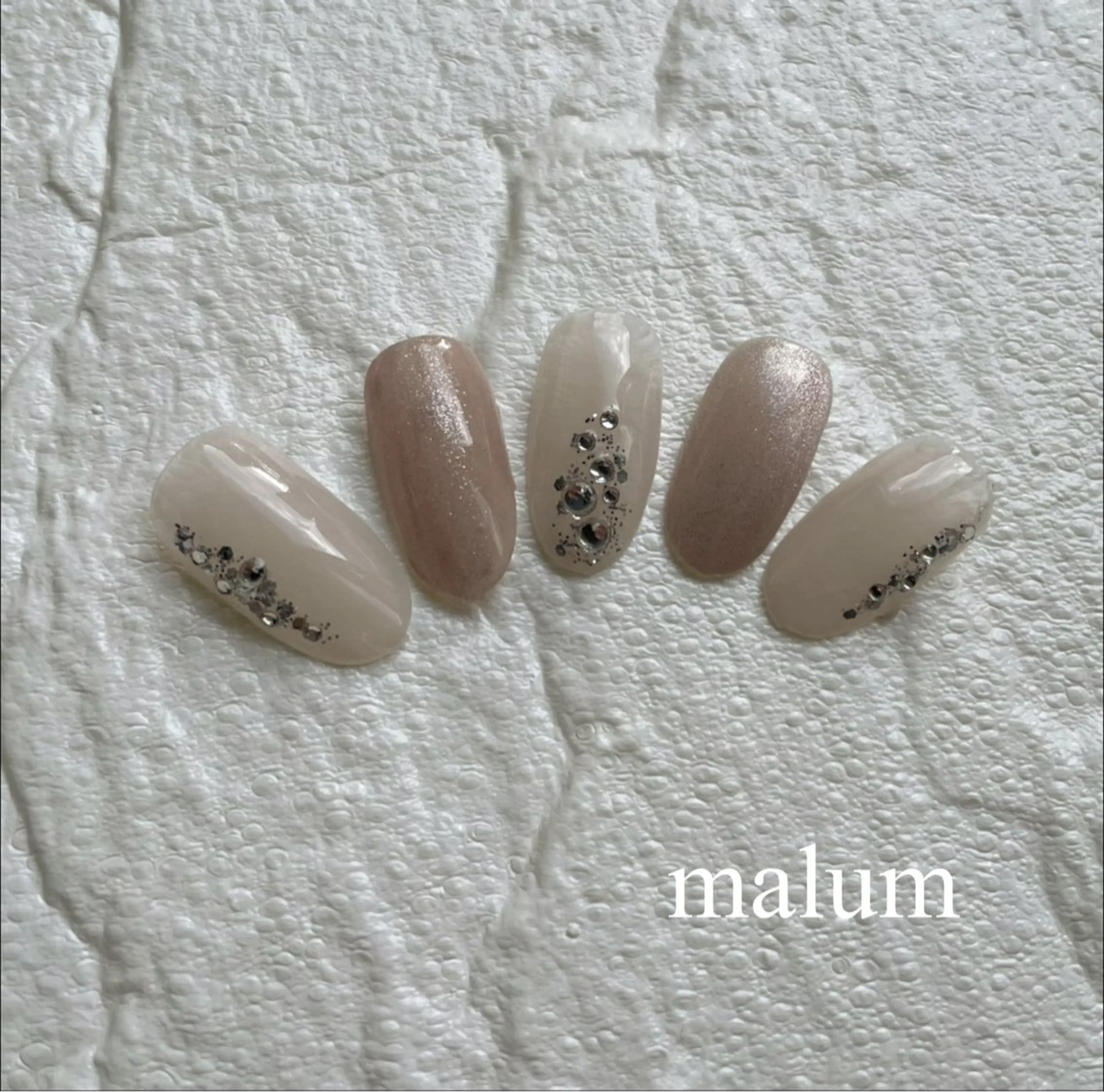 ネイル ハンドネイル malum nailのネイルデザイン