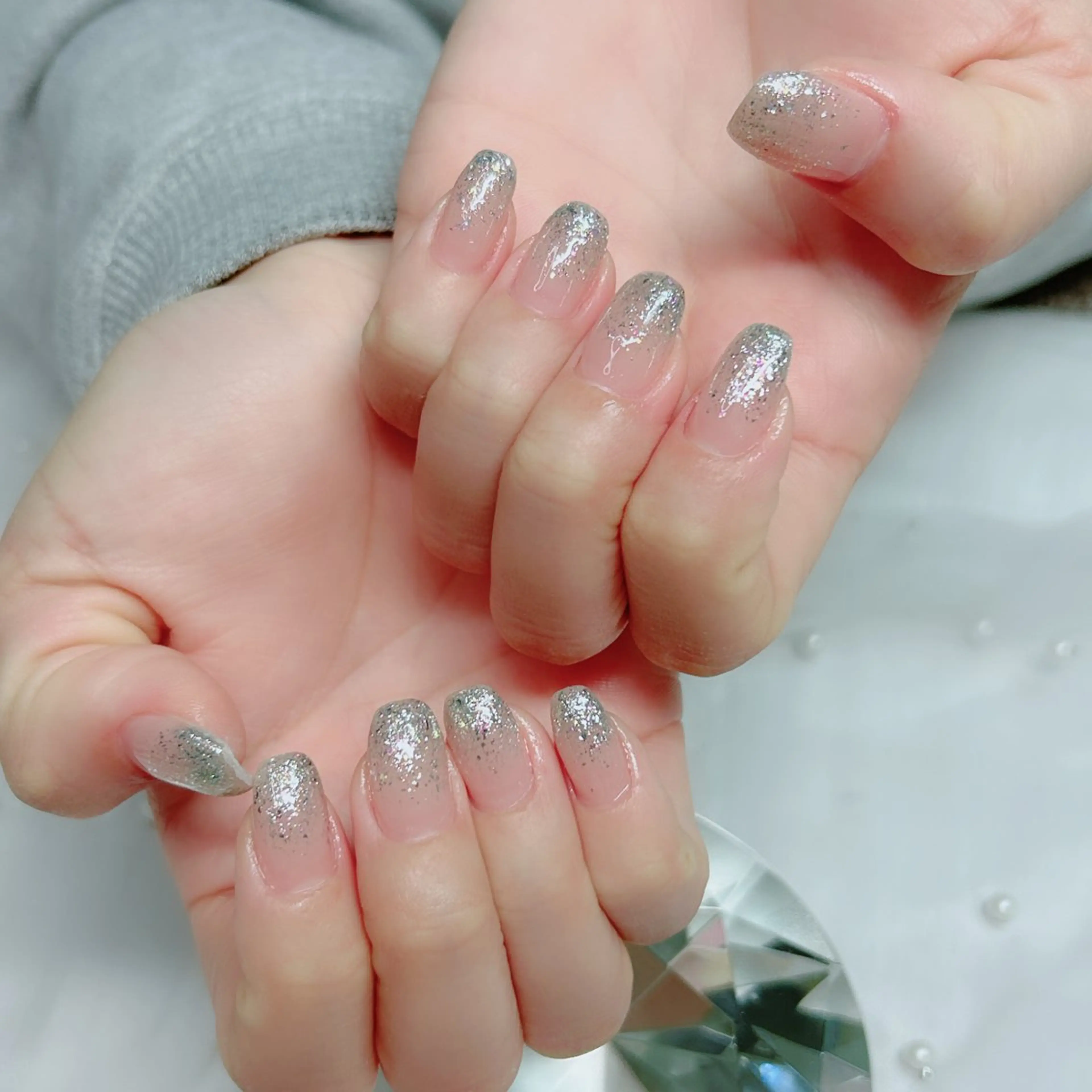 ネイル アニマル柄 アートネイル ジェルネイル ガーリー ゴールド ハンドネイル Cute Tips nailのネイルデザイン
