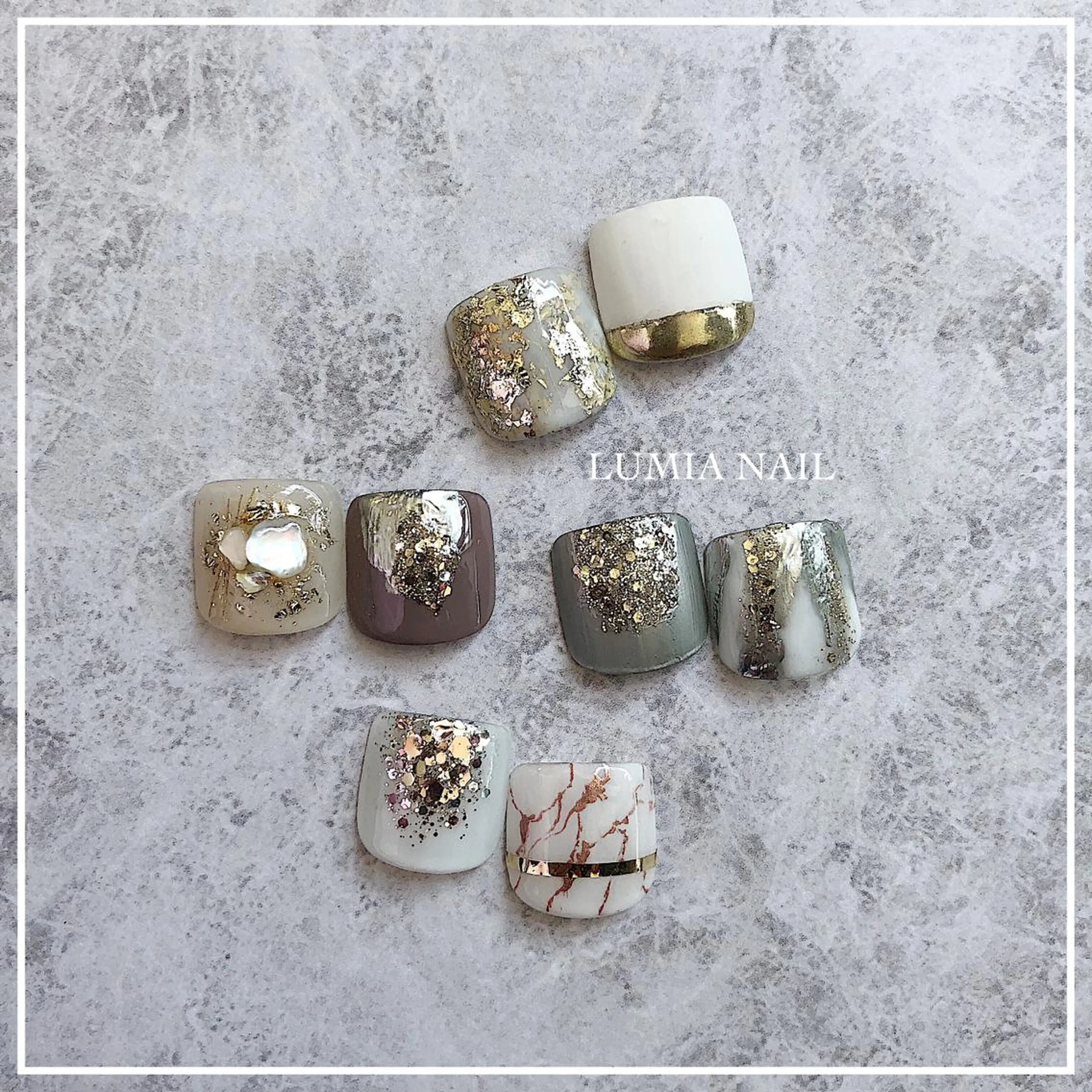 ネイル nail&eyelash Rine所属・Rine 放出 (リネ)のネイルデザイン