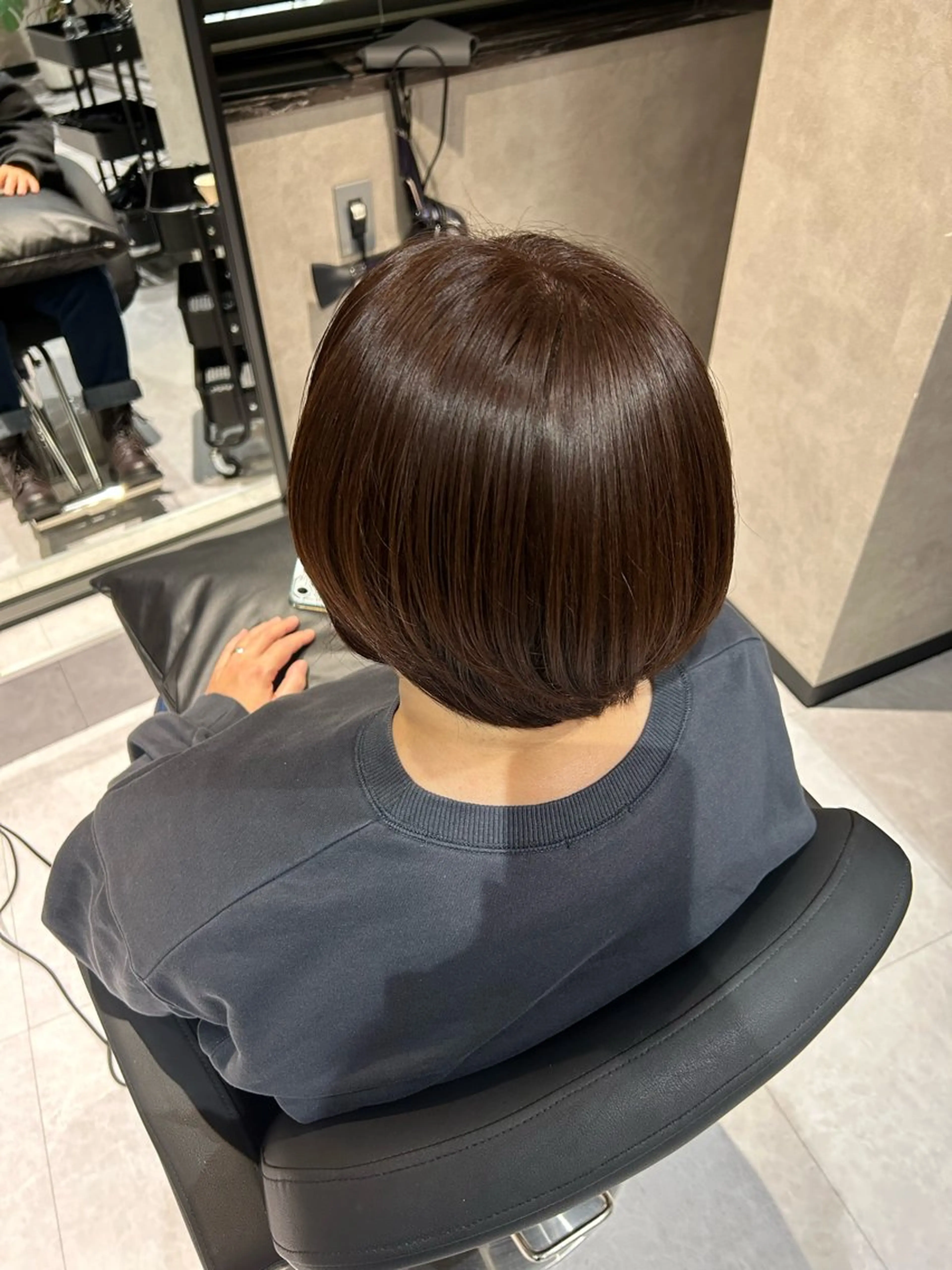 ショート カラー ブラウンカラー ピンクカラー 髪質改善 ヘアカラー トリートメント 《.Xian》リク /透明感カラー/艶髪のヘアスタイル