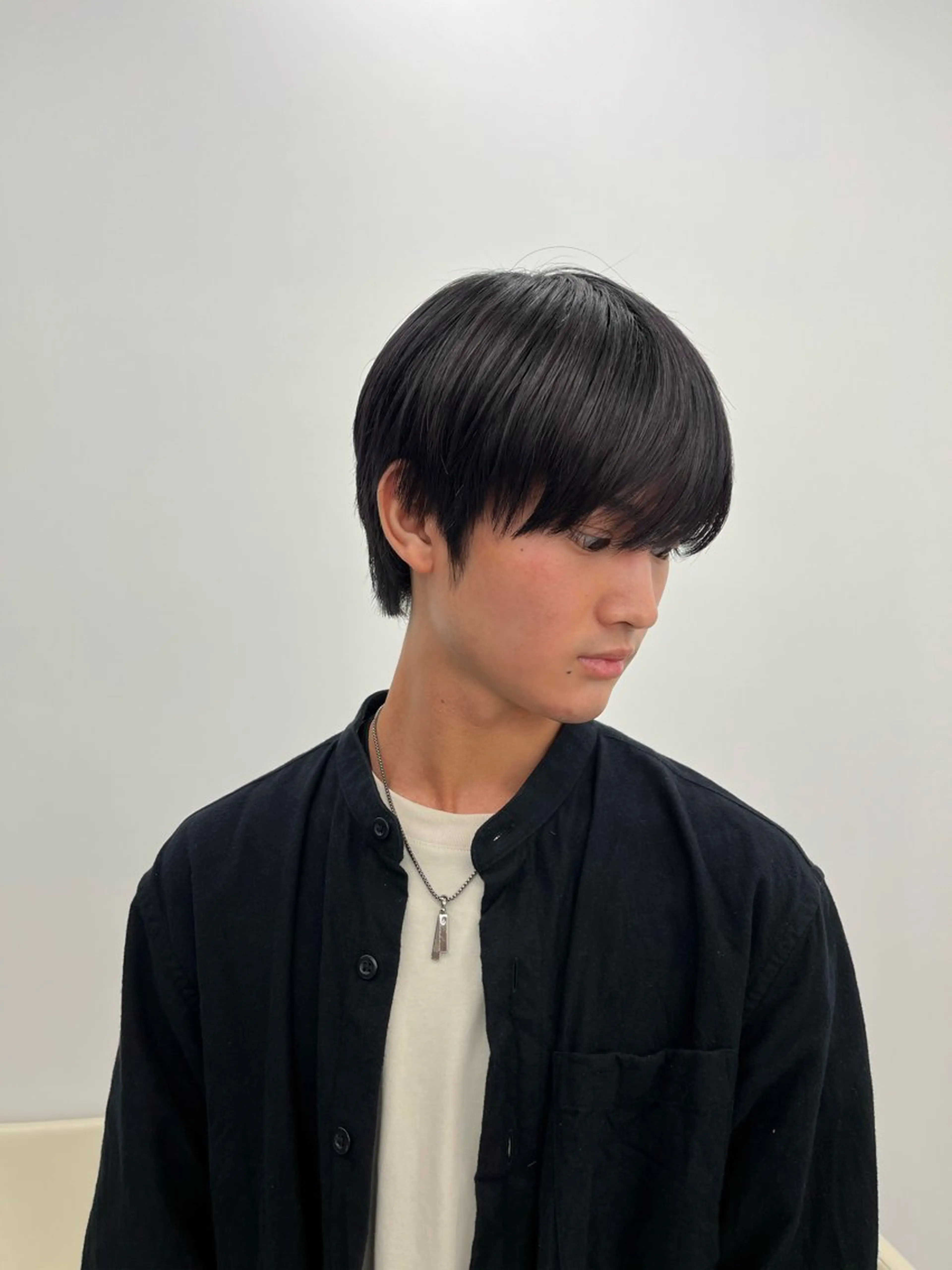 カラー メンズ 森龍馬 メンズ専門美容師のヘアスタイル