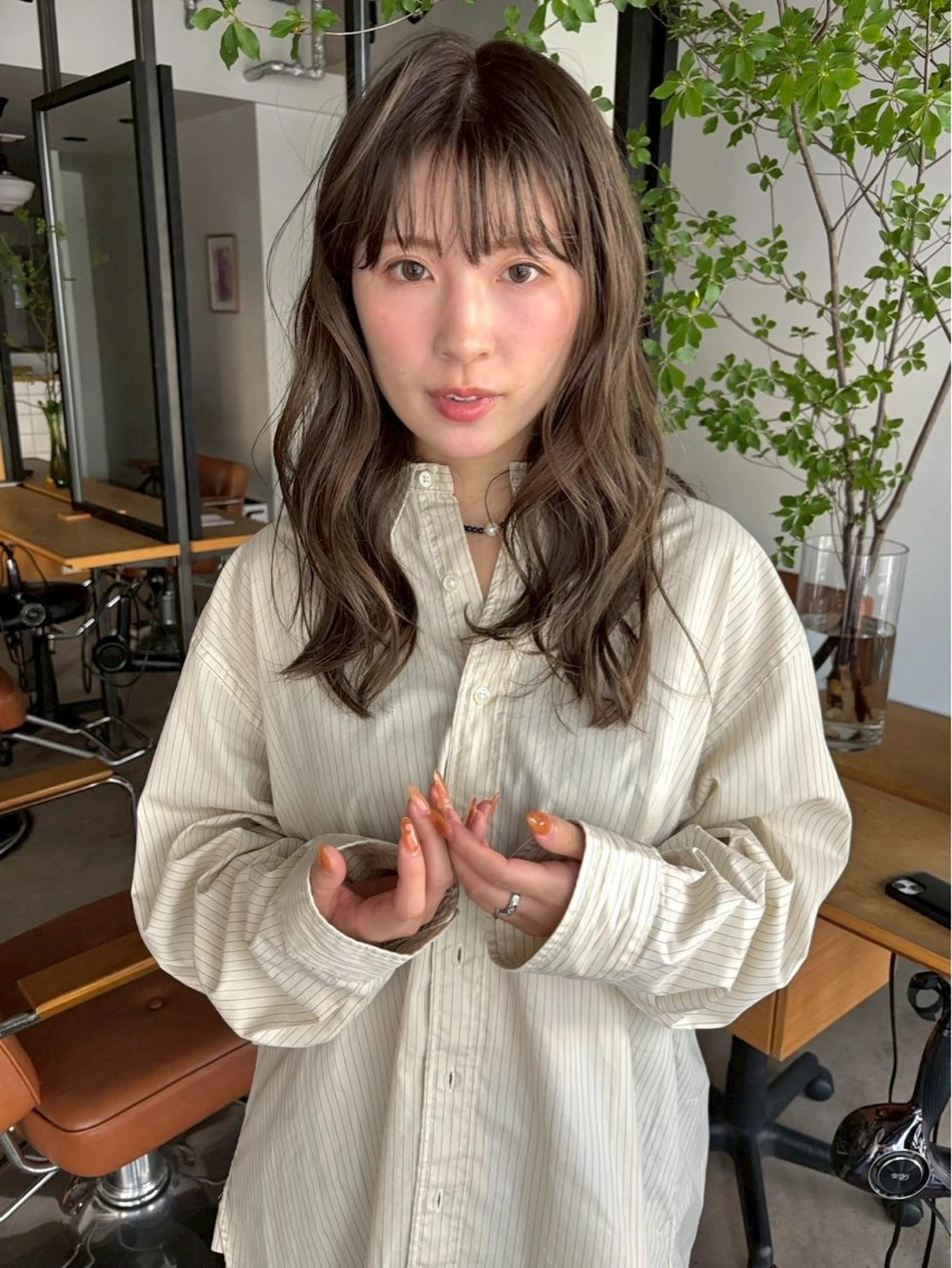 【練習モデル限定価格】ブリーチWカラー+2stepトリートメントの写真