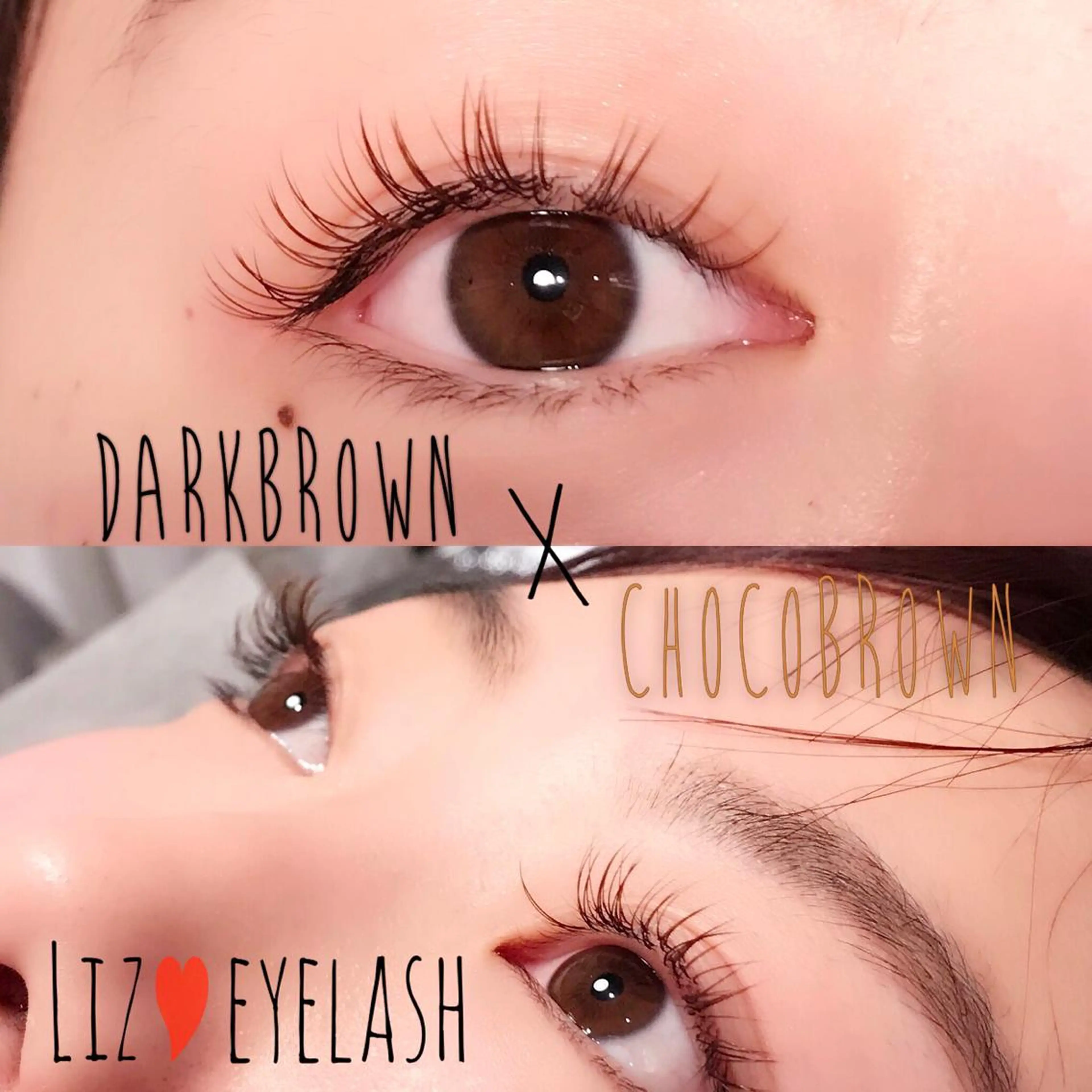 マツエク・マツパ Cカール カラーマツエク ナチュラル マツエク nashira -ナシラ- 恵比寿のマツエク・マツパデザイン