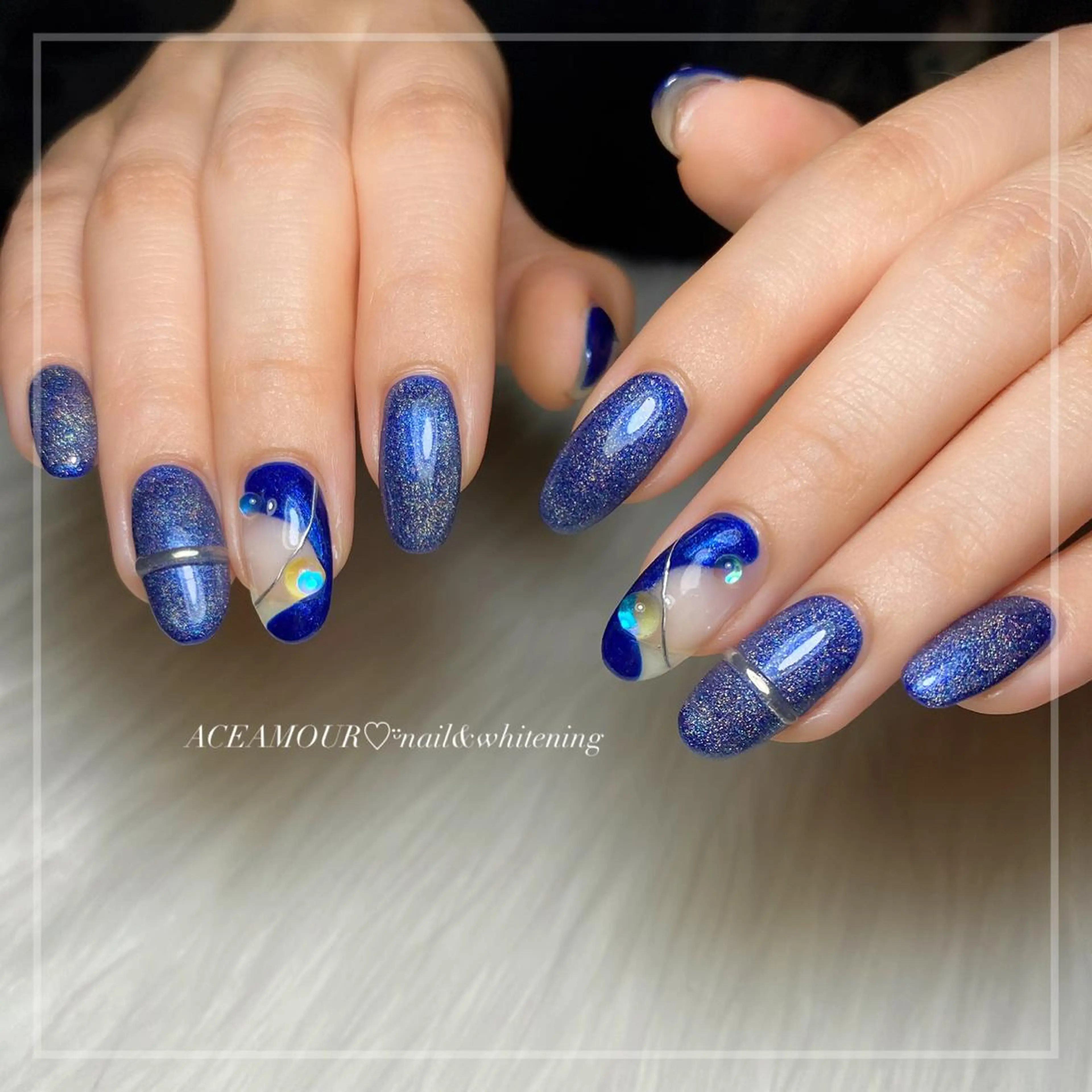 ネイル ネイル/耳つぼ /新ホワイトニングのネイルデザイン