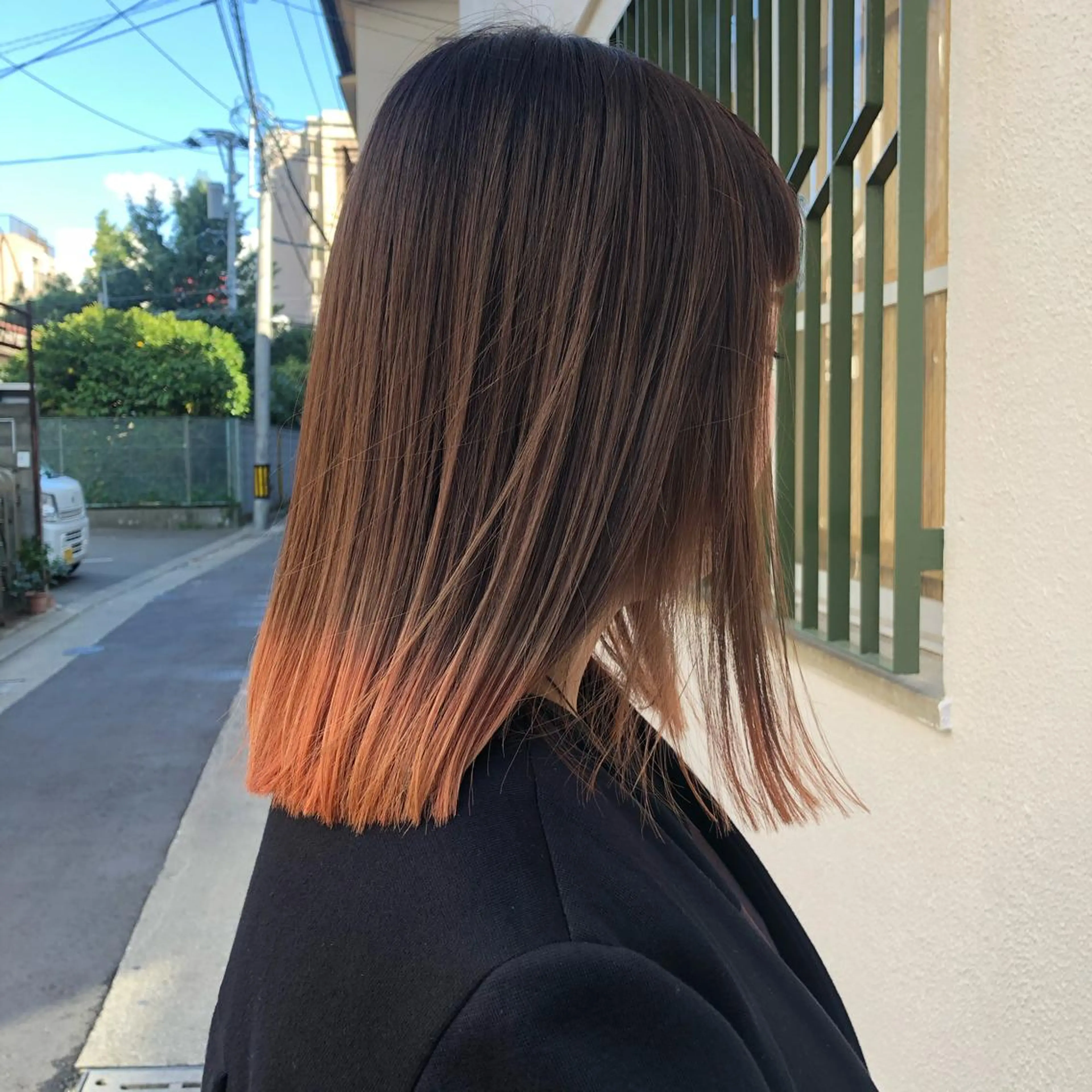 ミディアム カラー ヘアアレンジ BRUNTJET所属・MAEDA MADOKAのヘアスタイル