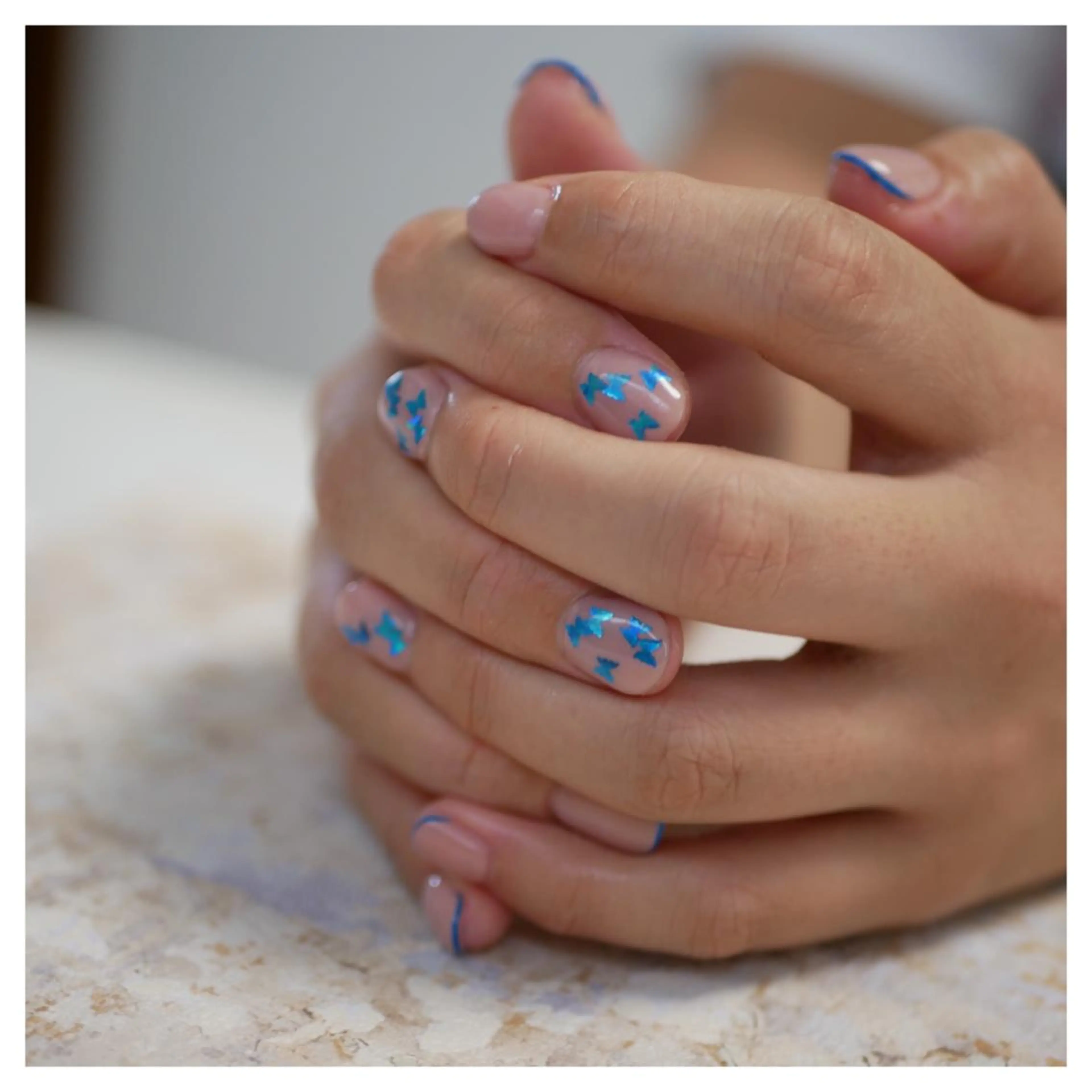 ネイル ホログラムネイル キラキラネイル Nail salon Rilaのネイルデザイン