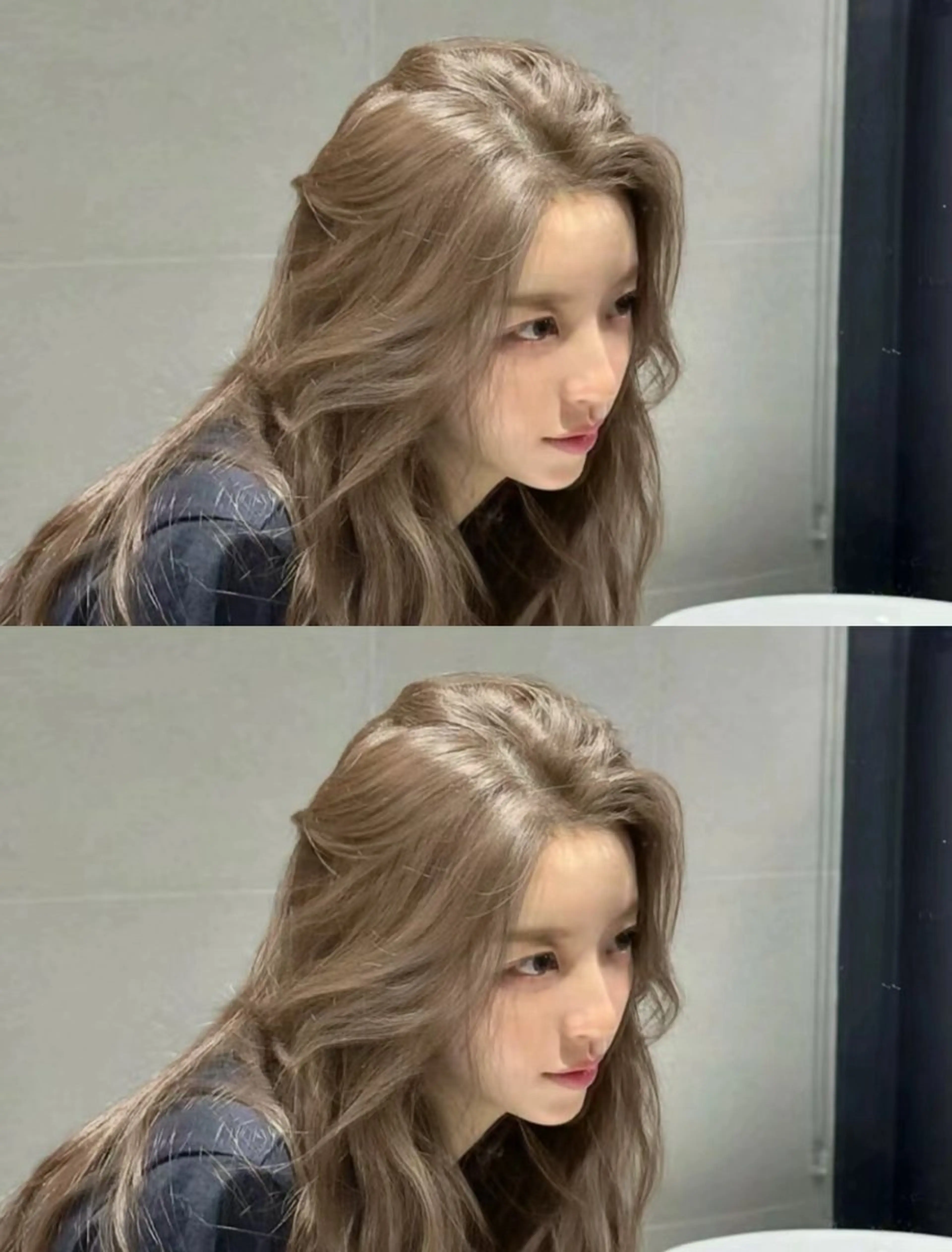 ロング カラー レイヤー/柔色 カラー/SAkiのヘアスタイル