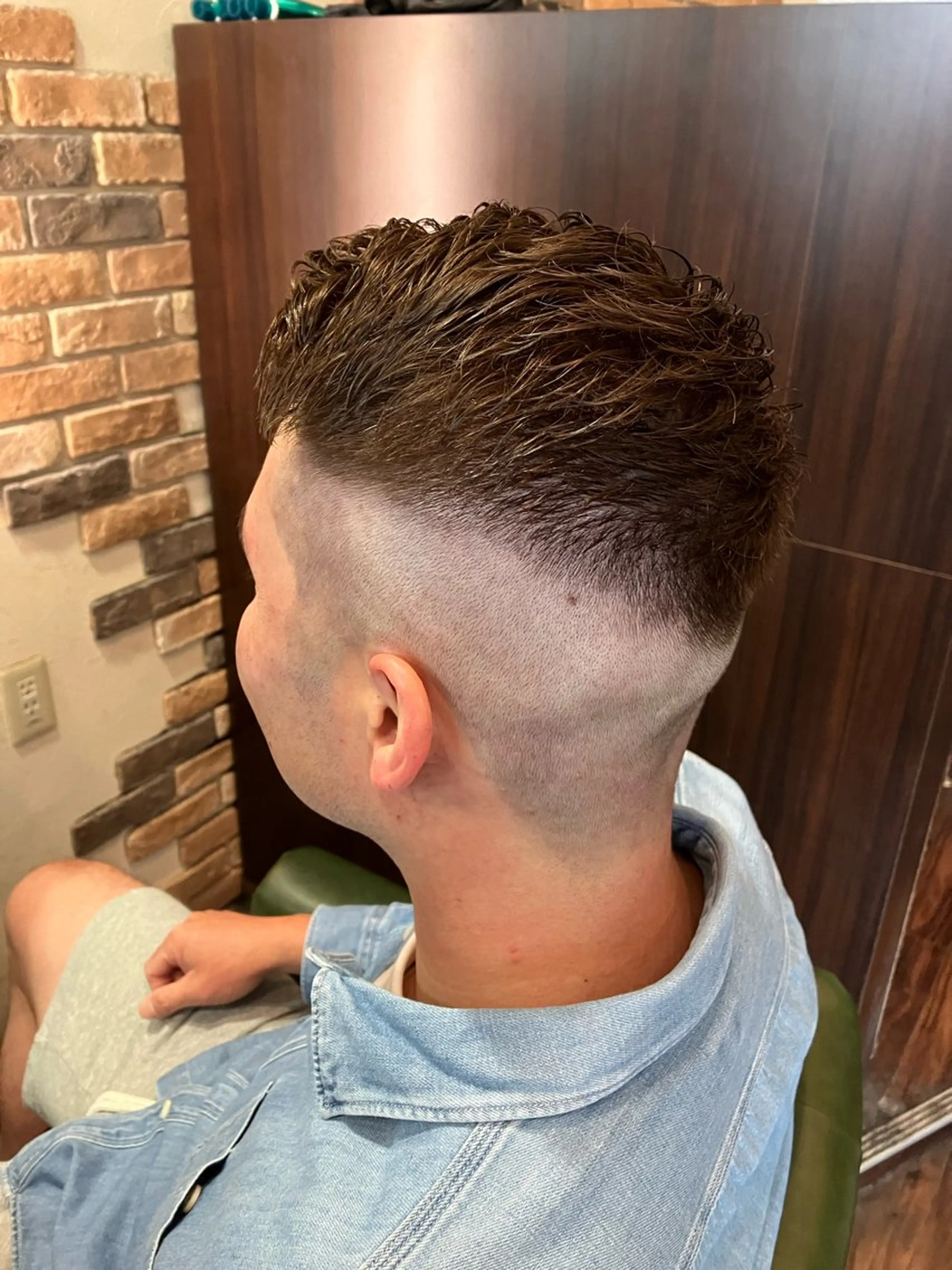 ショート カラー メンズ Parfait 山本のヘアスタイル