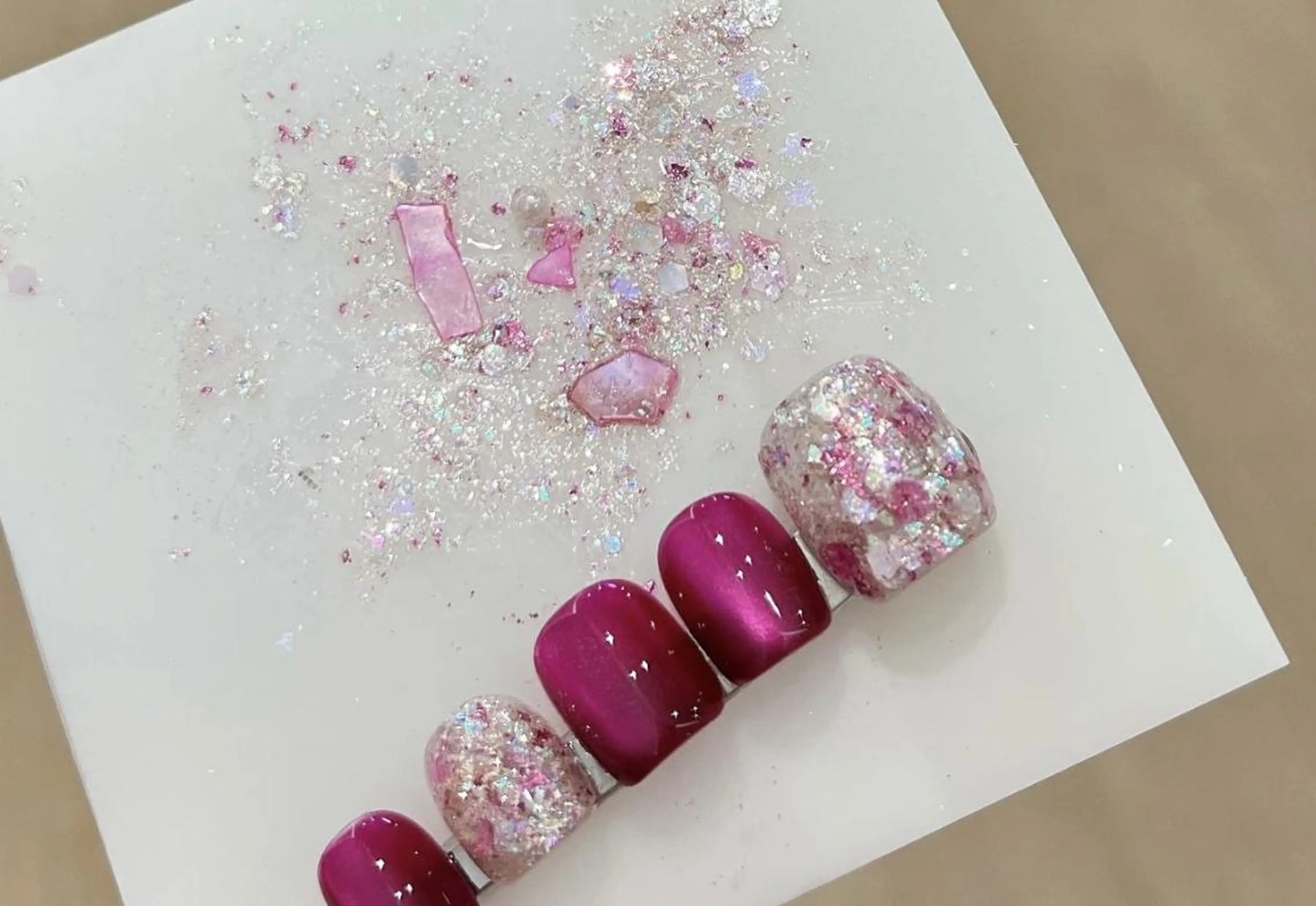 ネイル フットネイル 🌸Nail&Eye EN🐰渋谷🌸のマツエク・マツパデザイン