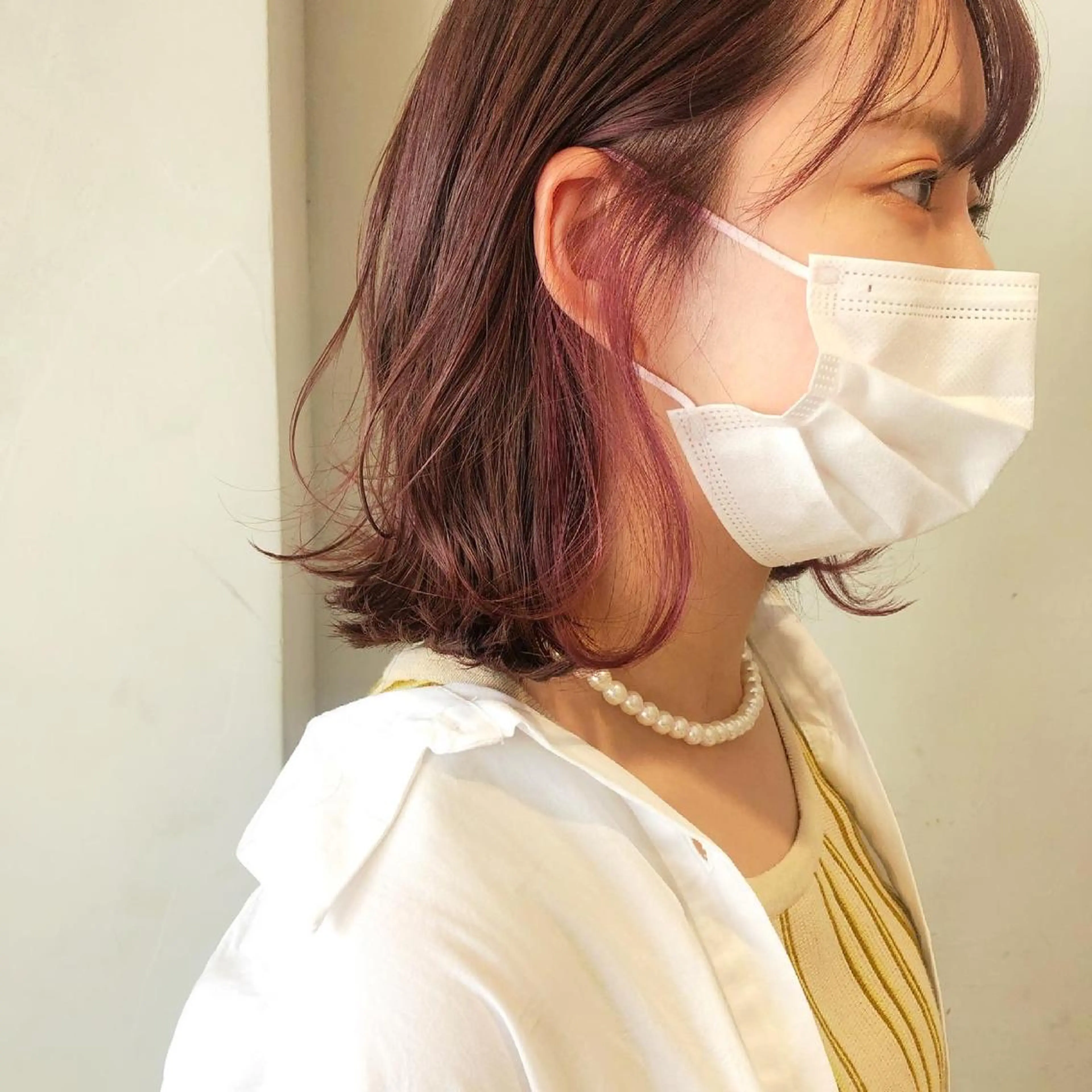 ショート カラー 圧倒的透明感カラー nana🦕のヘアスタイル