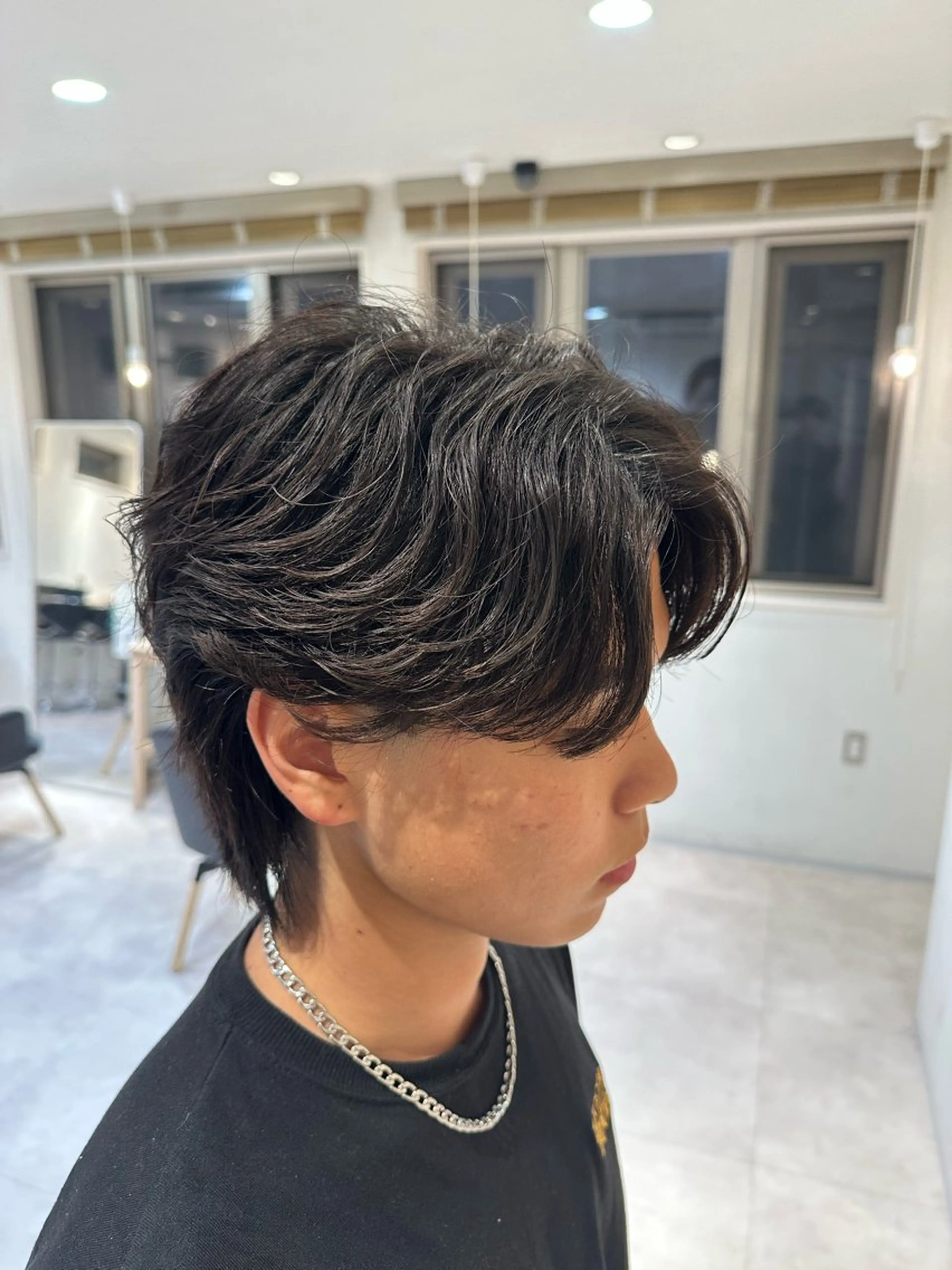 パーマ メンズ フェザーパーマ メンズパーマ カット パーマ トリートメント AI TOKYO  men's 横浜所属・【パーマの達人】 💎メンズ特化🔥徹のヘアスタイル