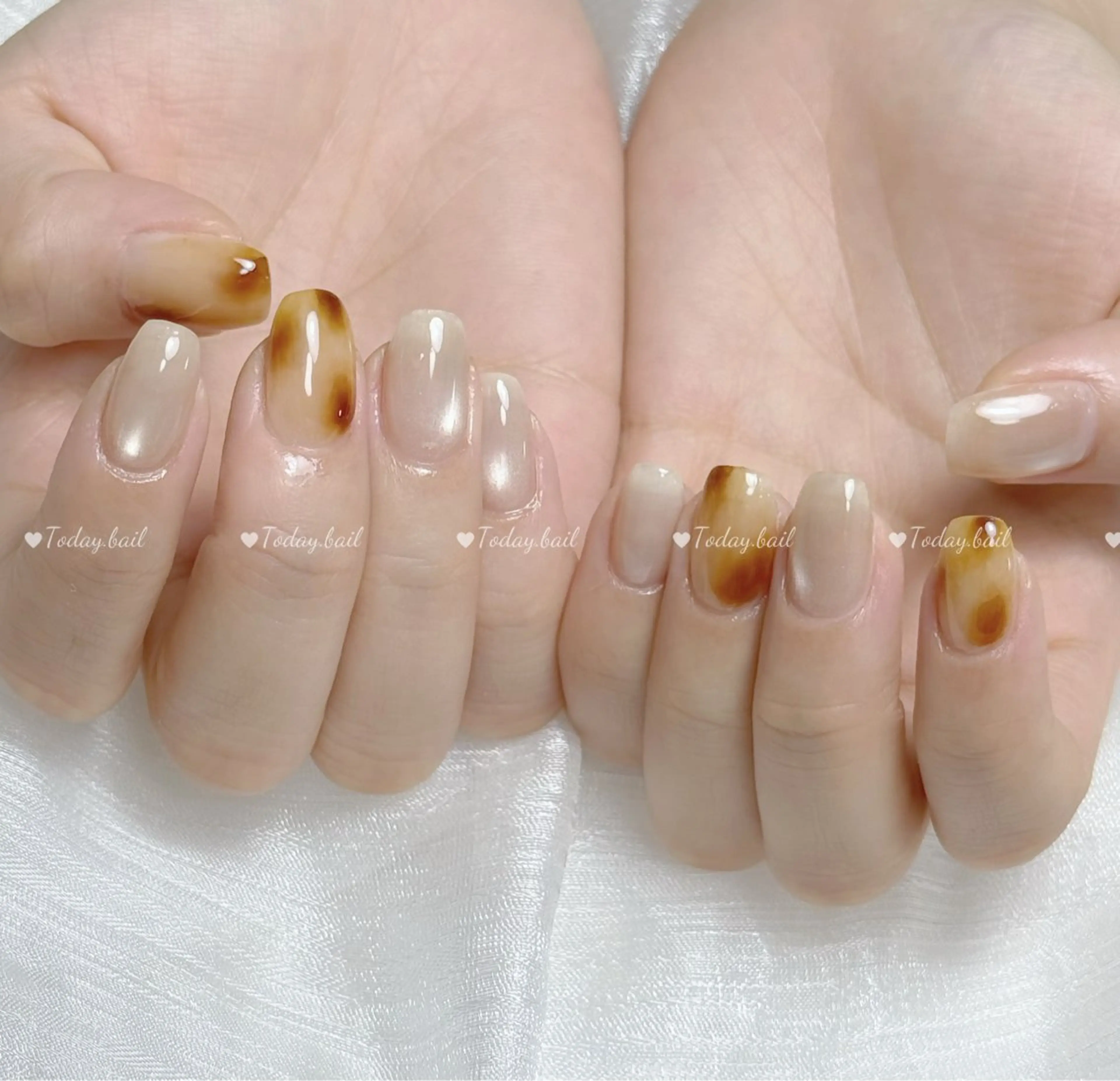 ネイル ハンドネイル 🎀Today nail💅のネイルデザイン